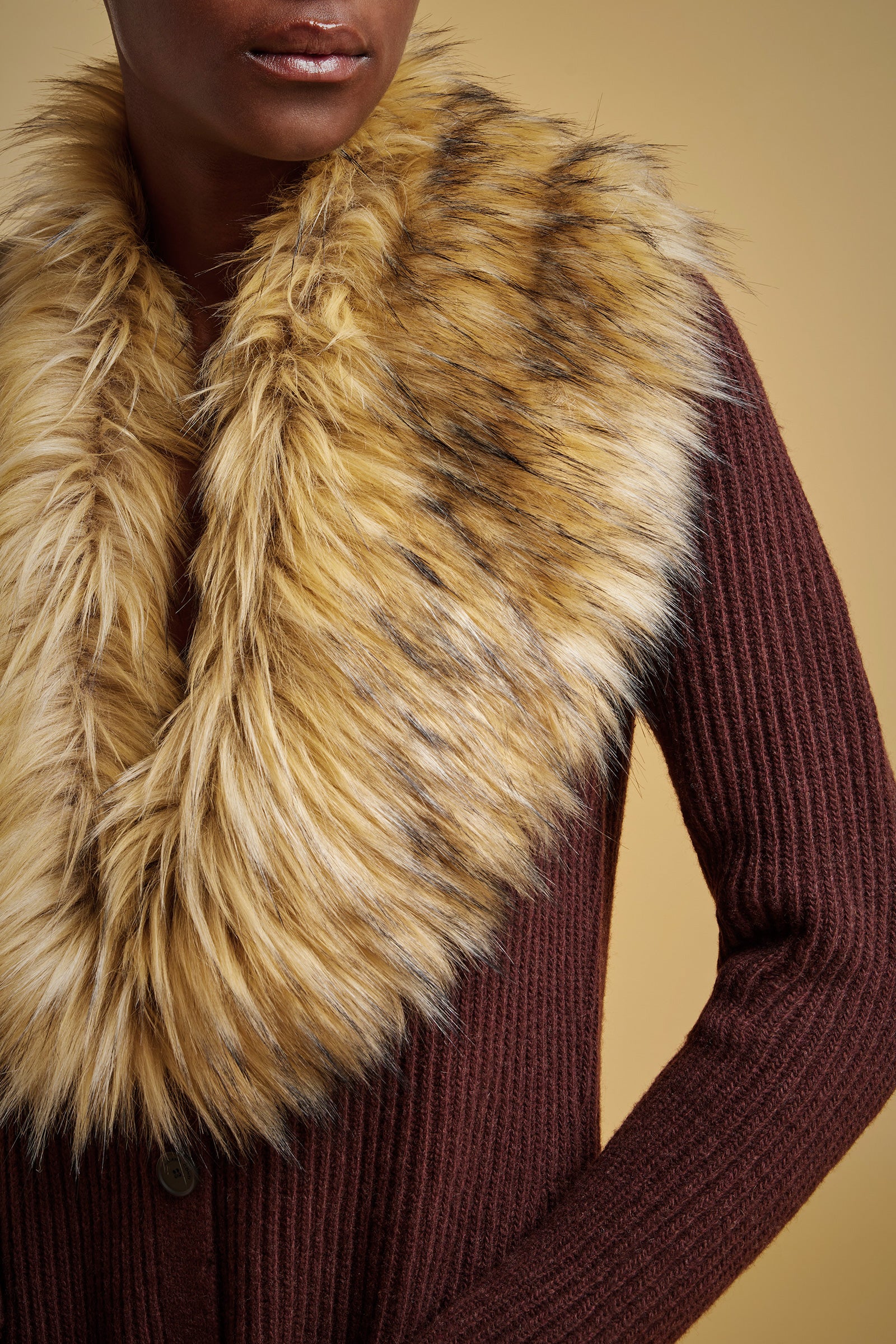 CARDIGAN LUNGO LAMBSWOOL