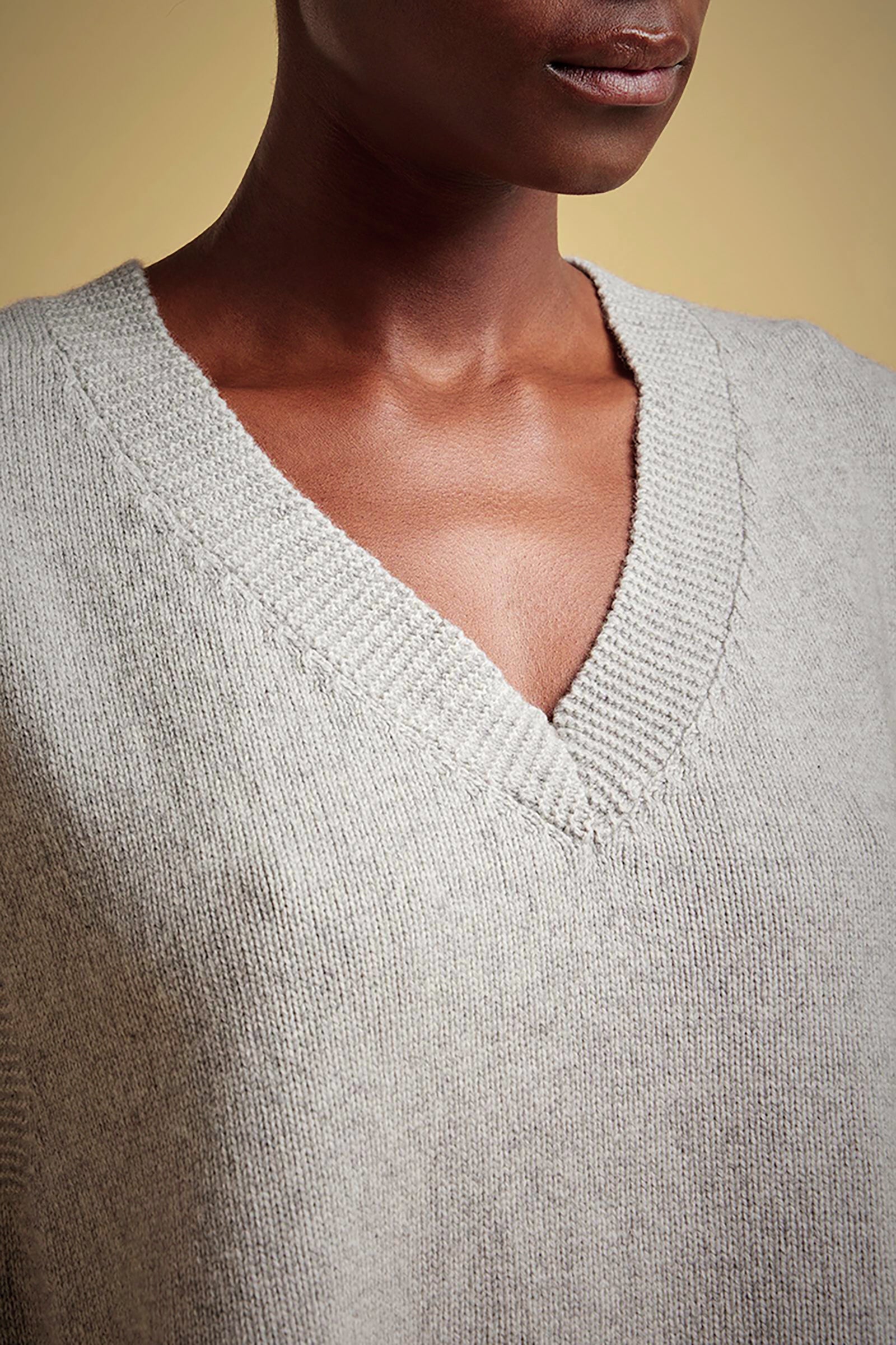 GILET CORTO CASHMERE RICICLATO