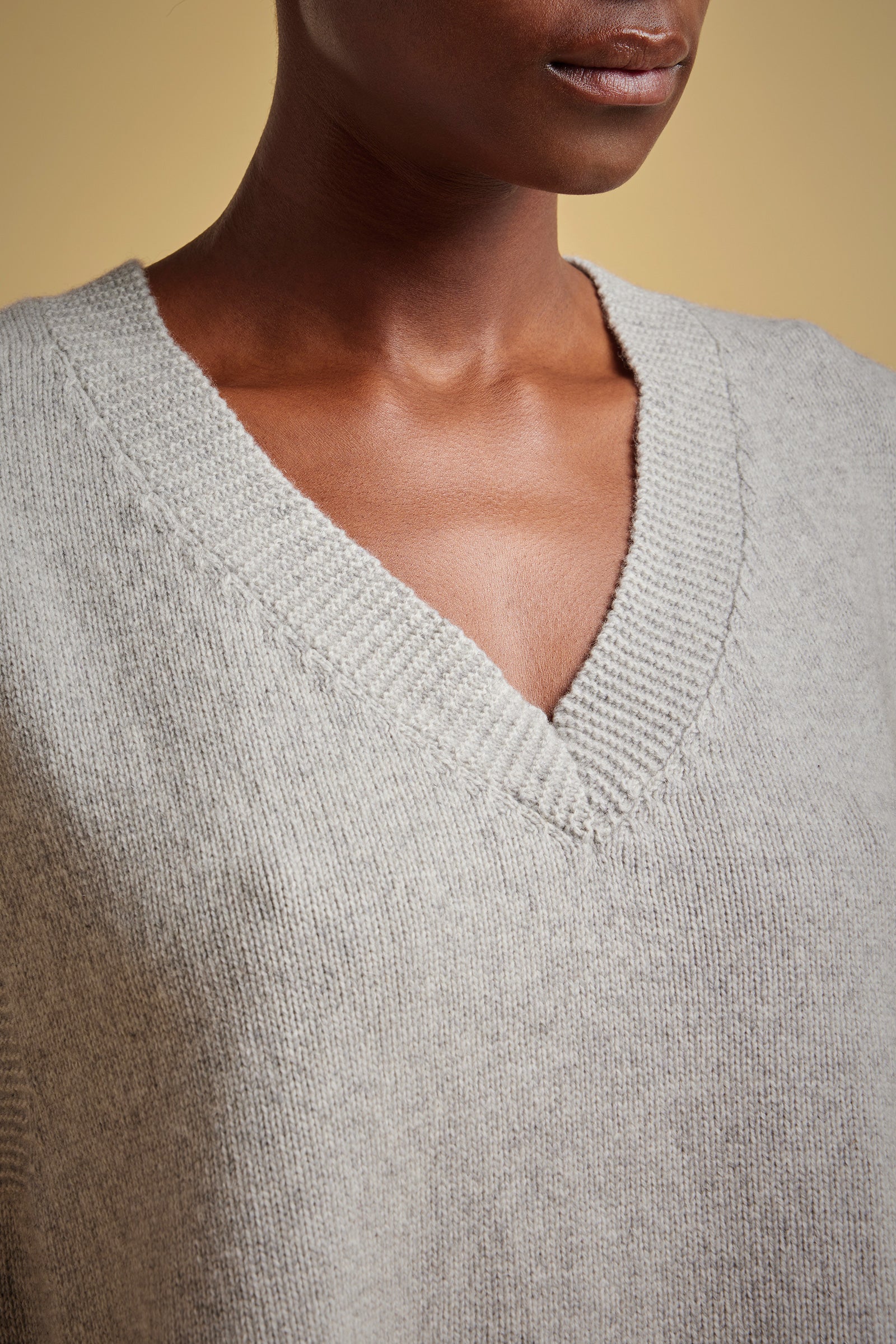GILET CORTO CASHMERE RICICLATO