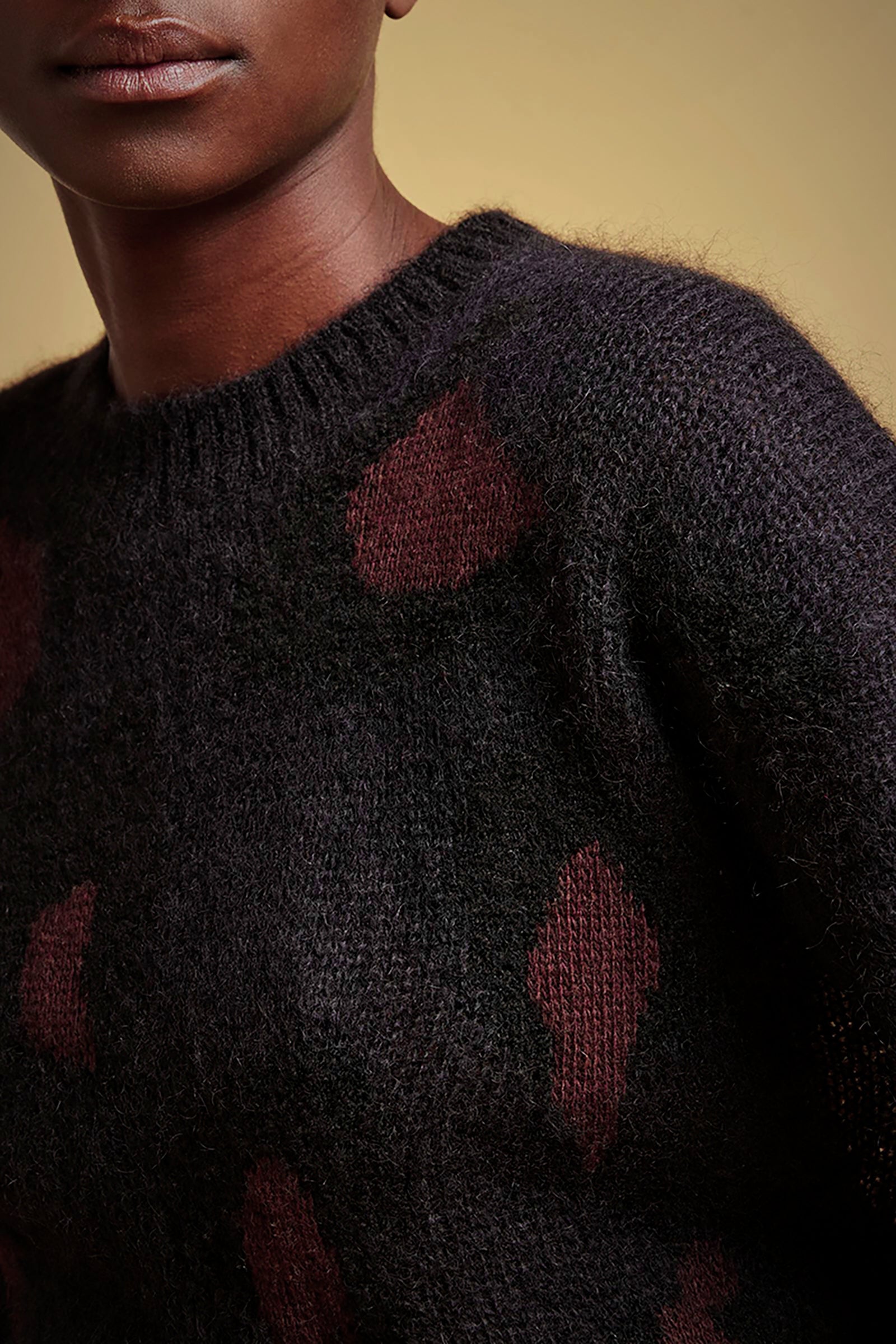 MAGLIA MOHAIR ANIMALIER