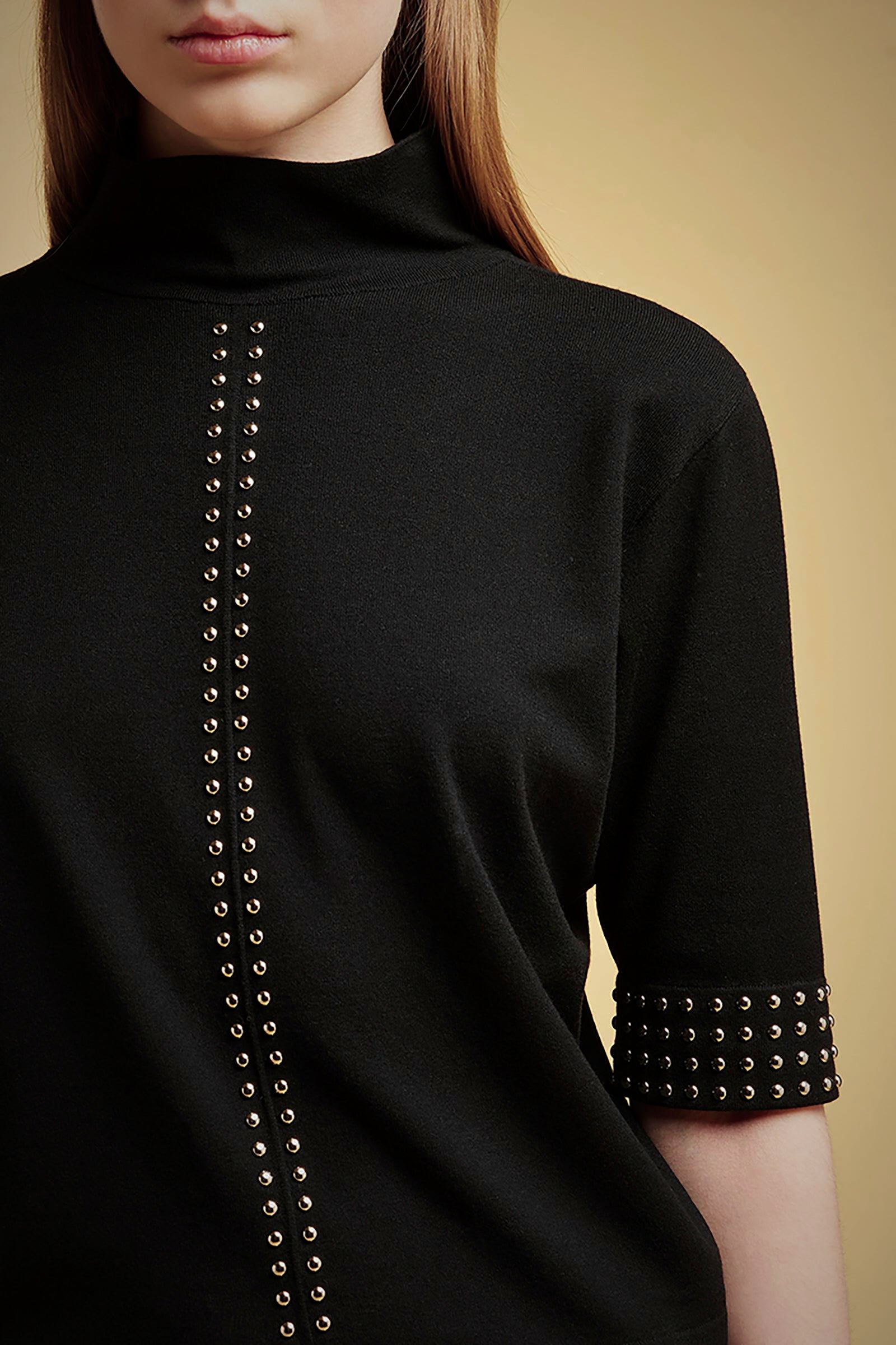 MAGLIA VISCOSA BORCHIATA