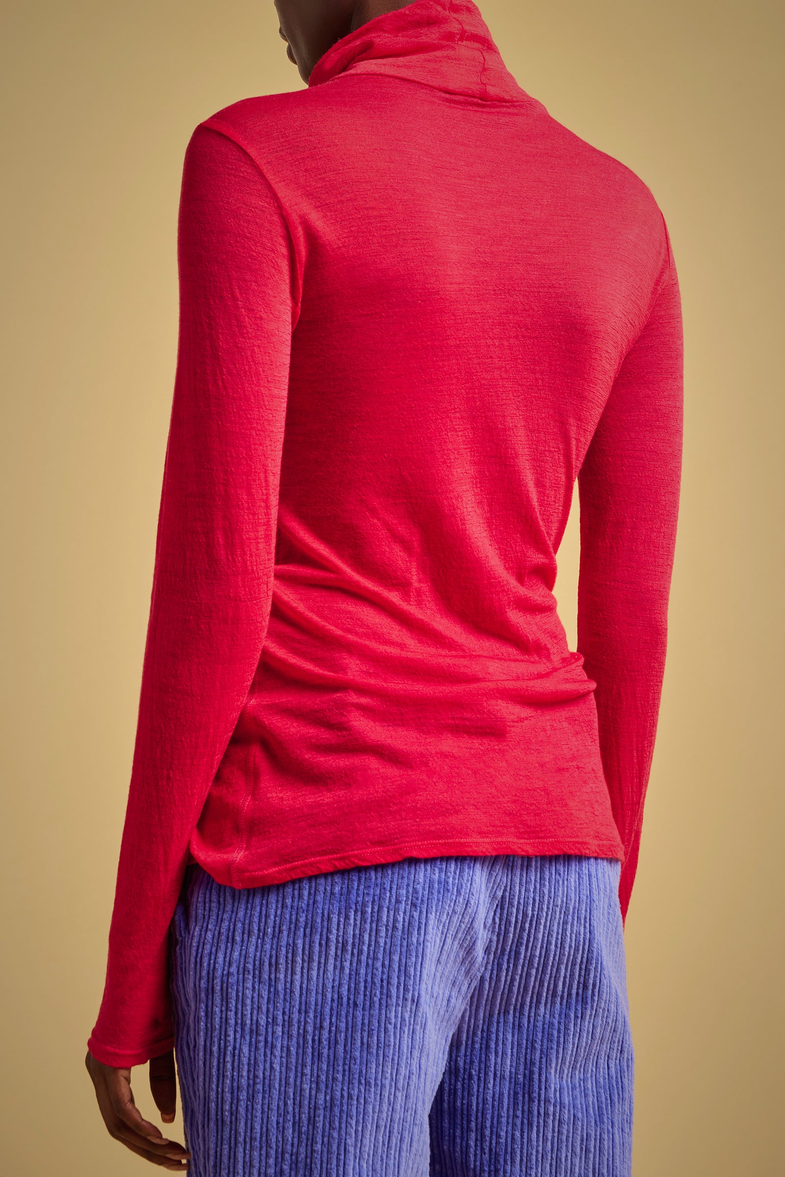 T-SHIRT JERSEY LANA COLLO ALTO