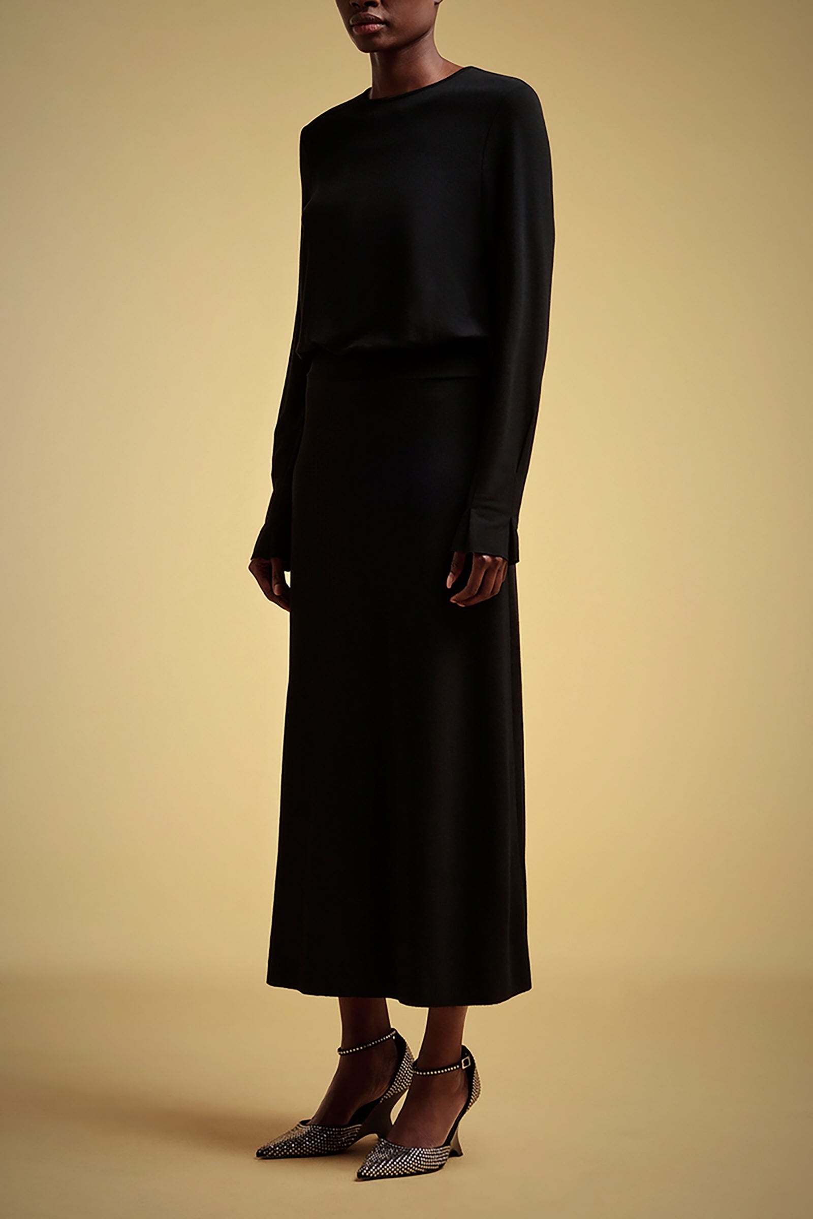 ABITO LUNGO JERSEY STRETCH