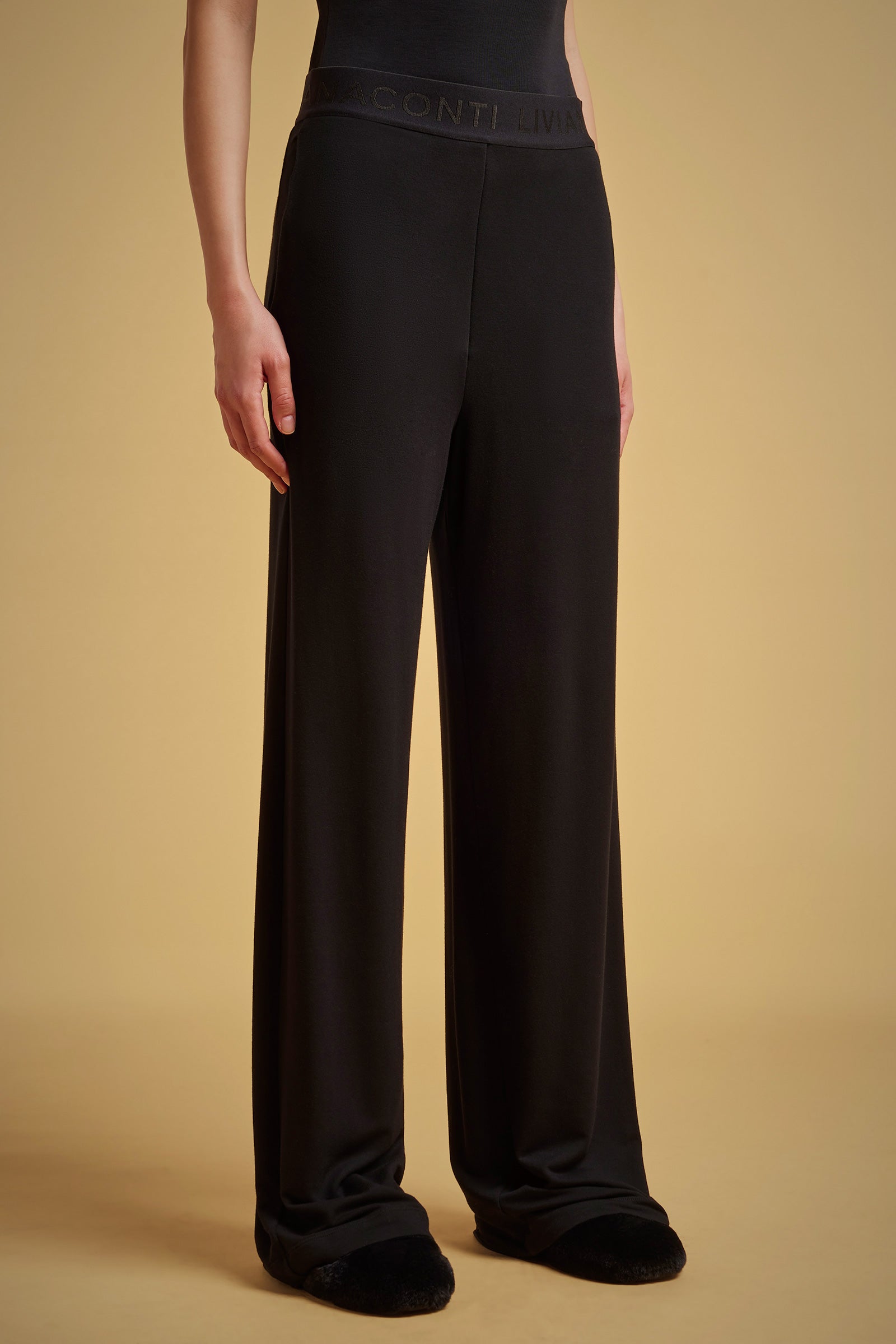 PANTALONI PALAZZO JERSEY STRETCH
