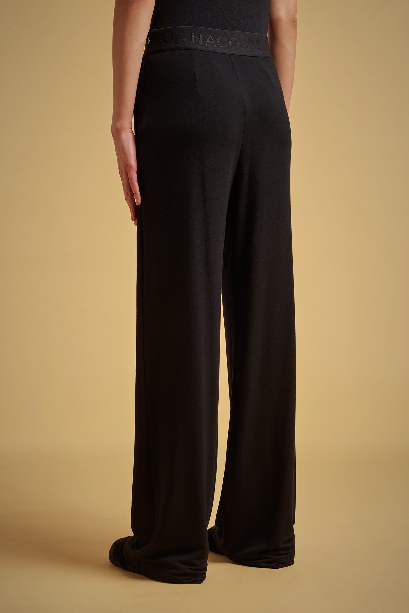 PANTALONI PALAZZO JERSEY STRETCH