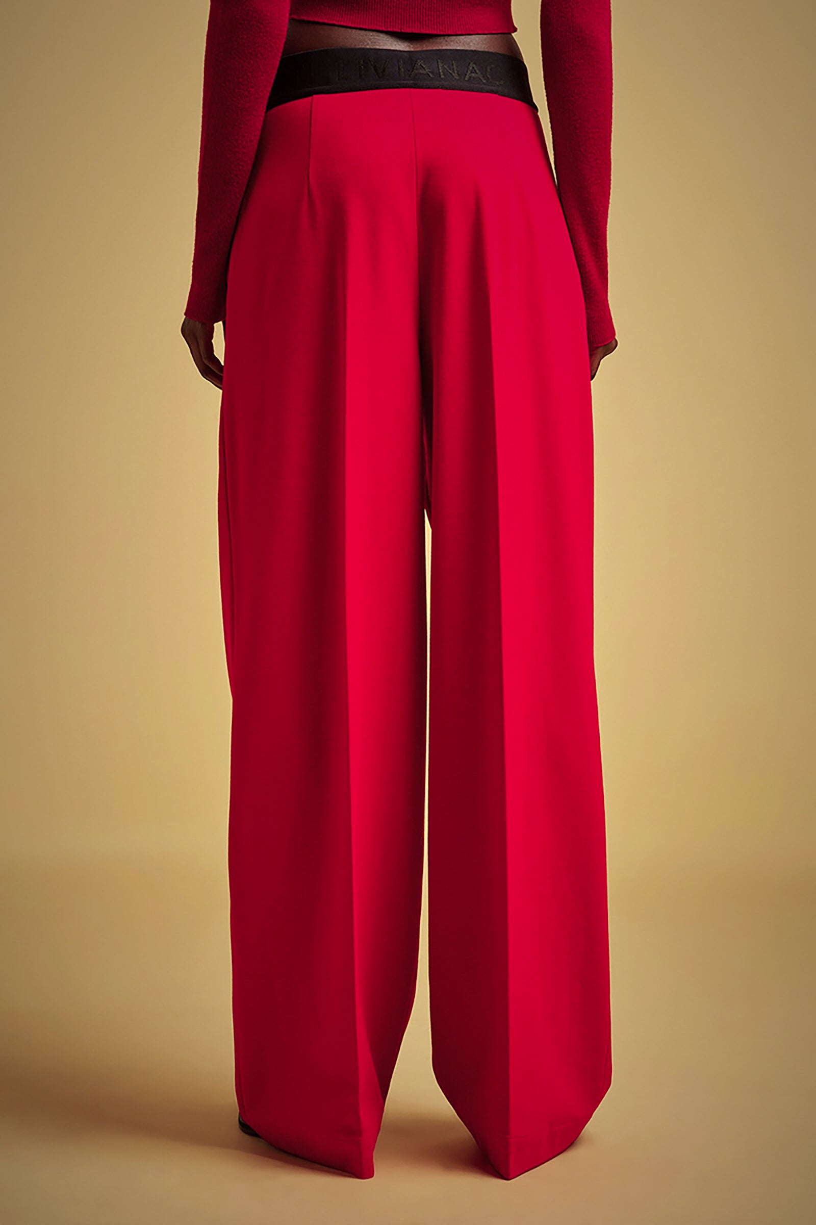 MILANO STITCH PALAZZO TROUSERS