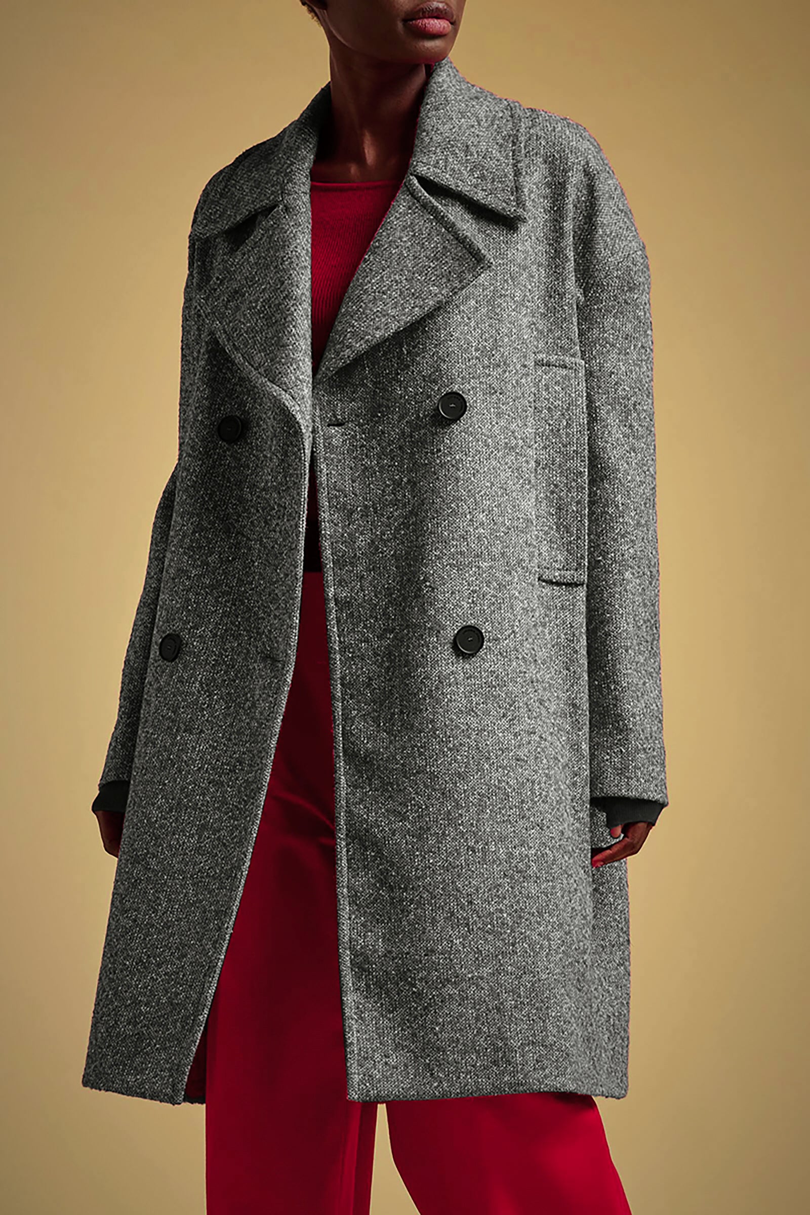 CAPPOTTO TWEED SALE-PEPE