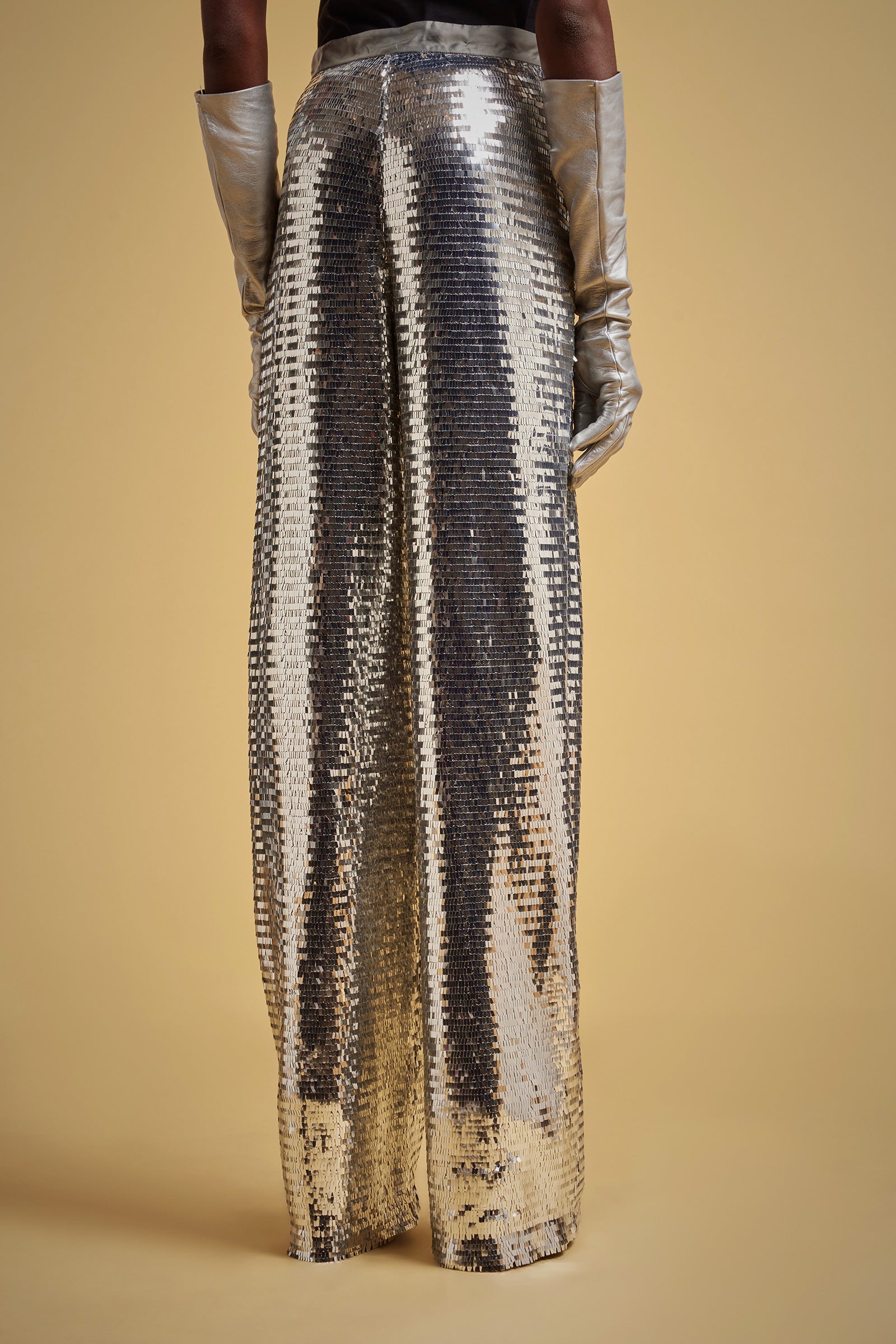PANTALONI PALAZZO PAILLETTES