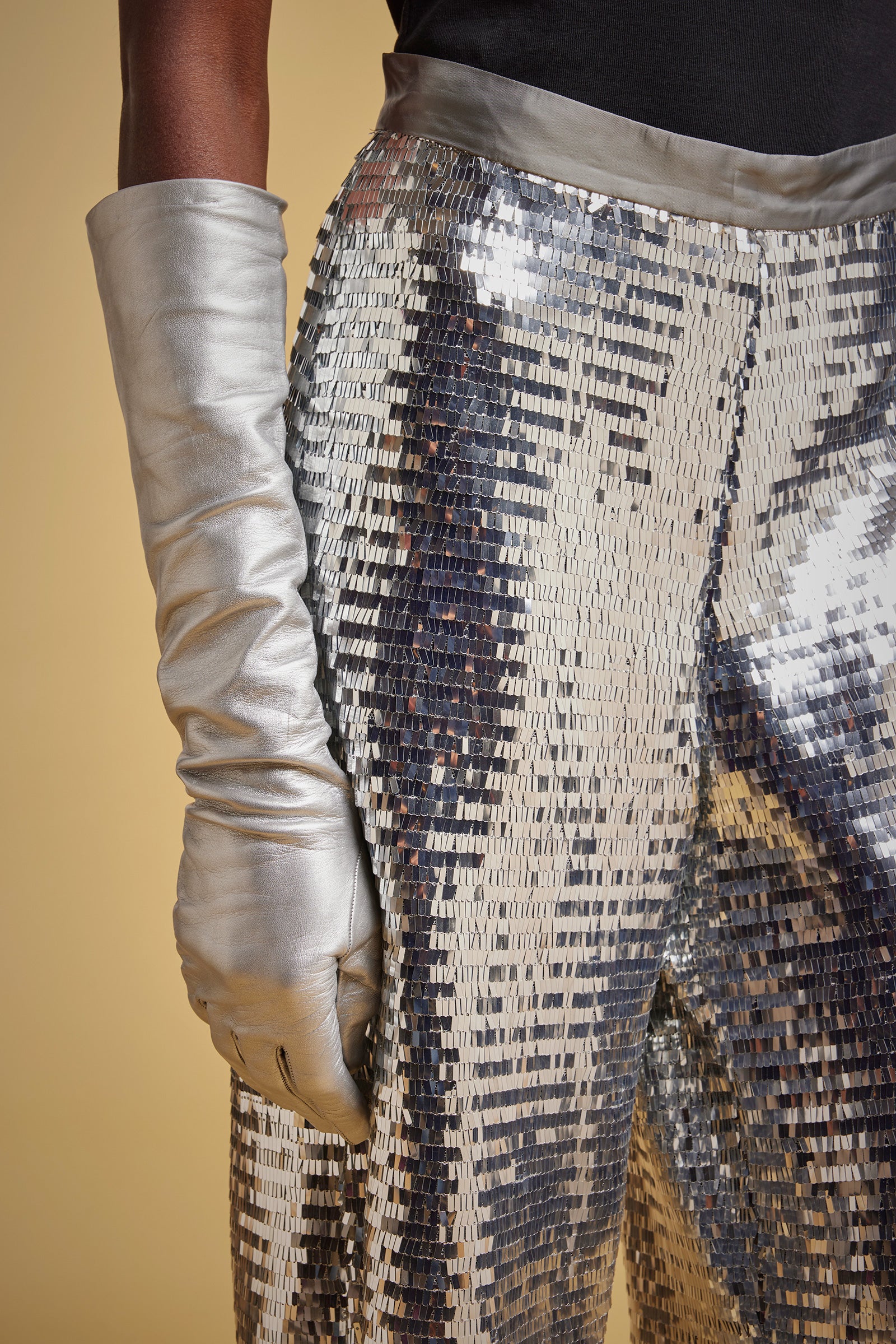 PANTALONI PALAZZO PAILLETTES