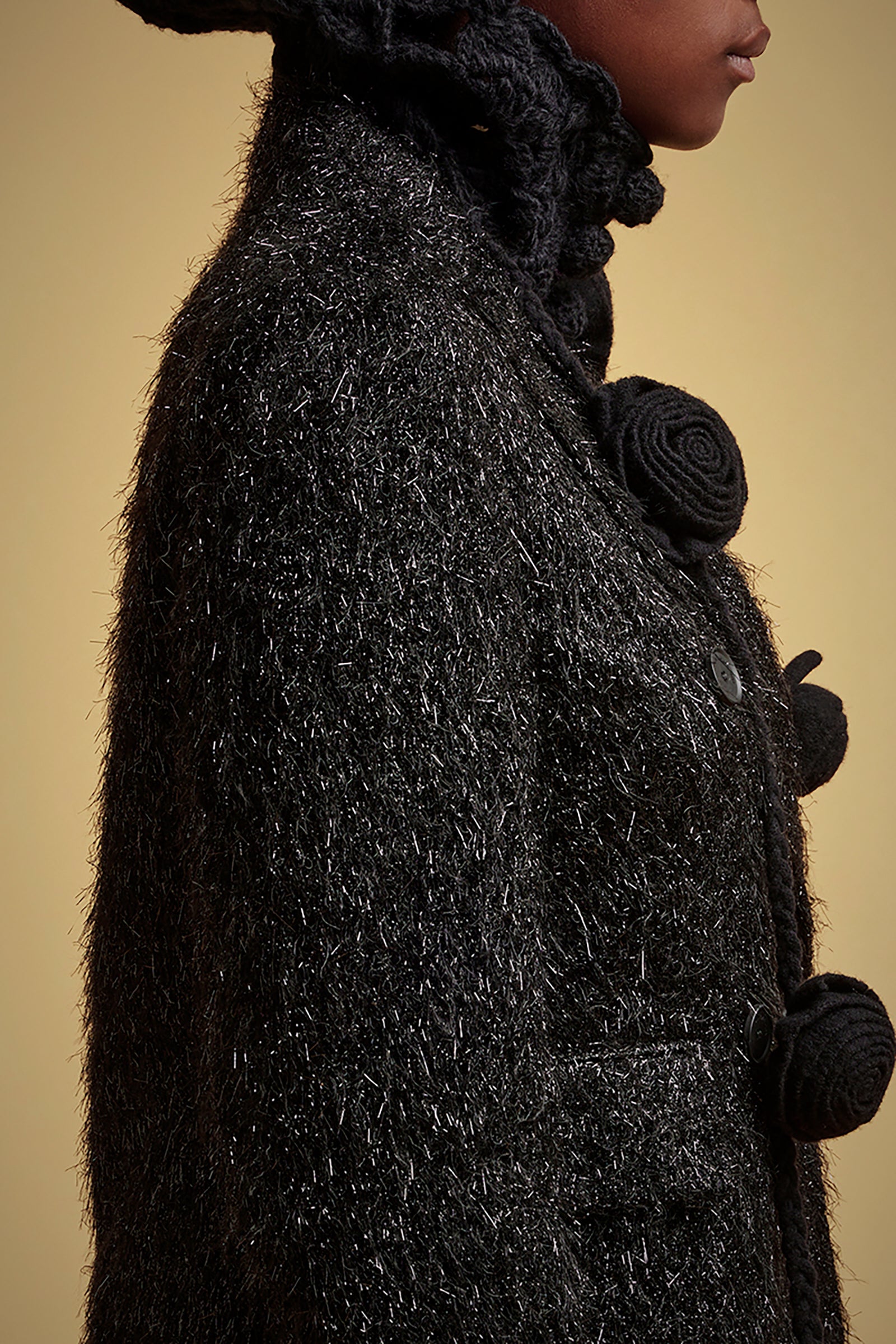 LUREX FRINGED BLAZER