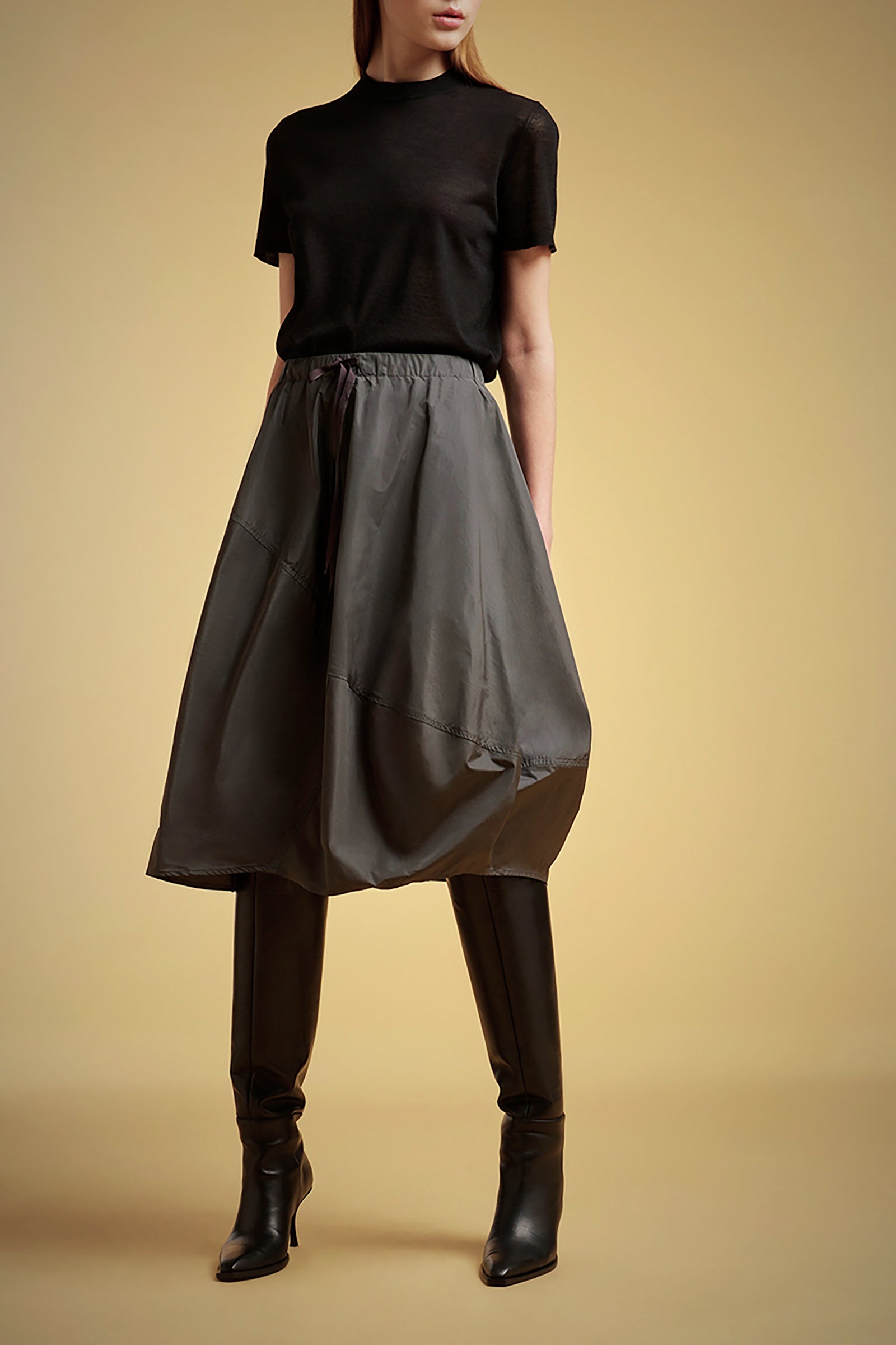 TAFFETA SKIRT