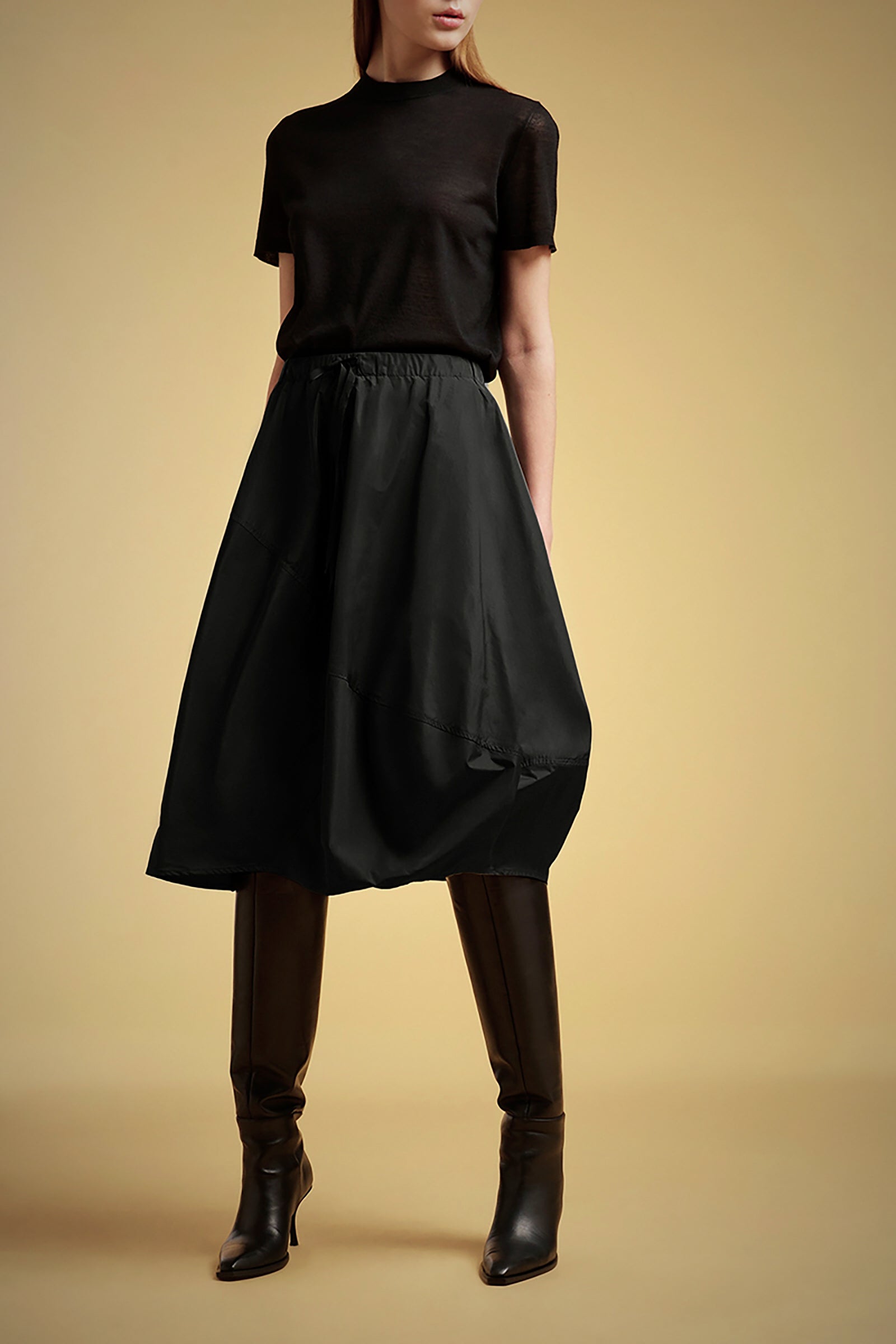 TAFFETA SKIRT