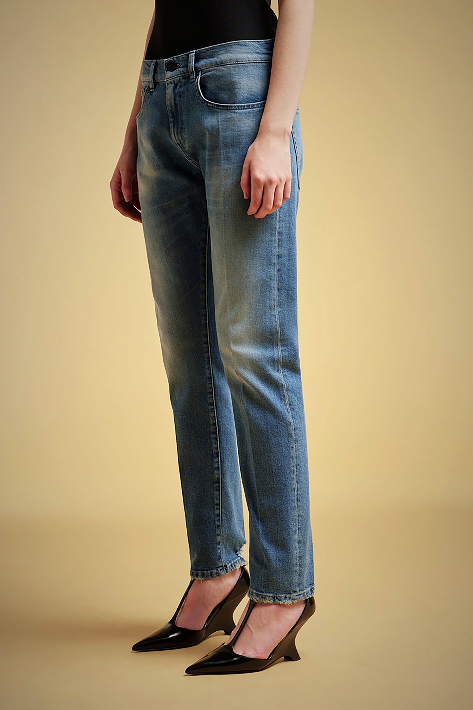DENIM CHIARO BOYFIT