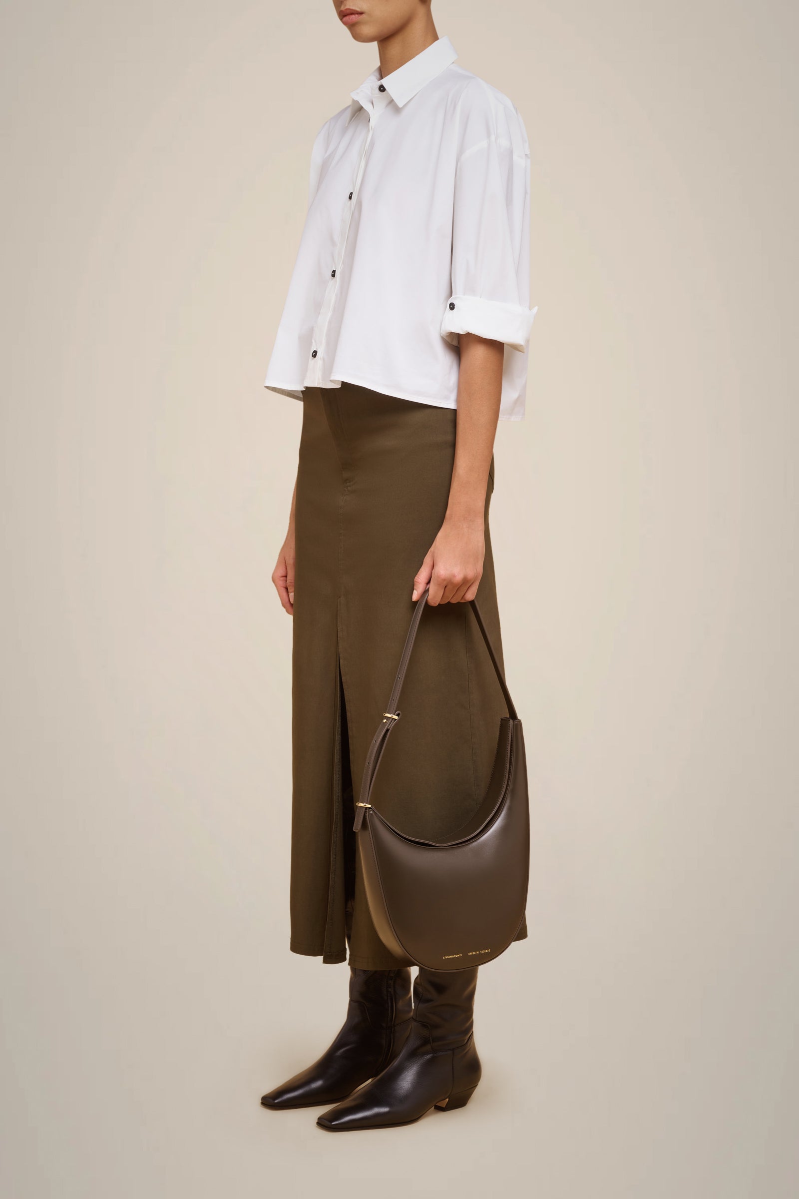 ASYMMETRICAL HOBO BAG