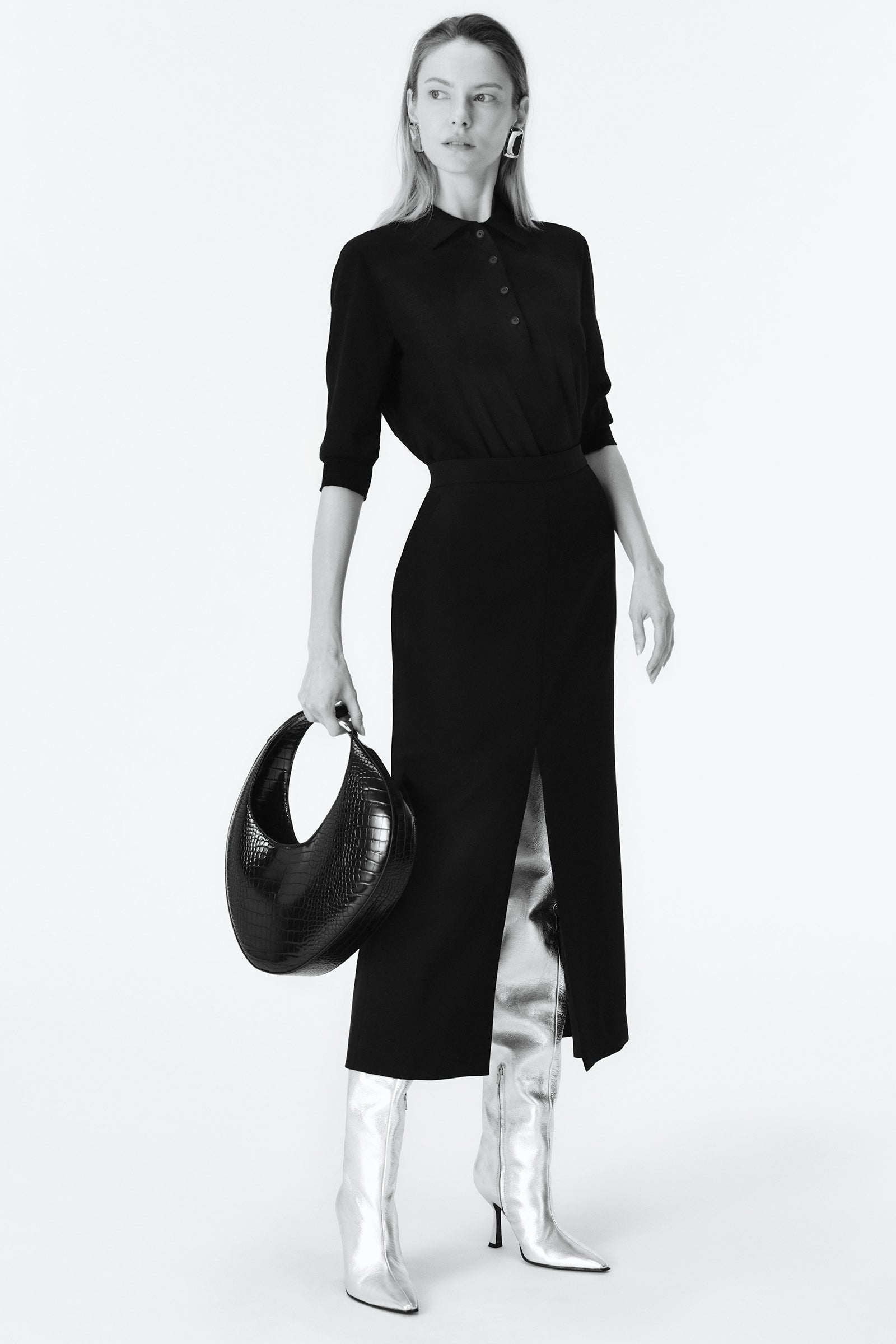 ASYMMETRICAL HOBO BAG