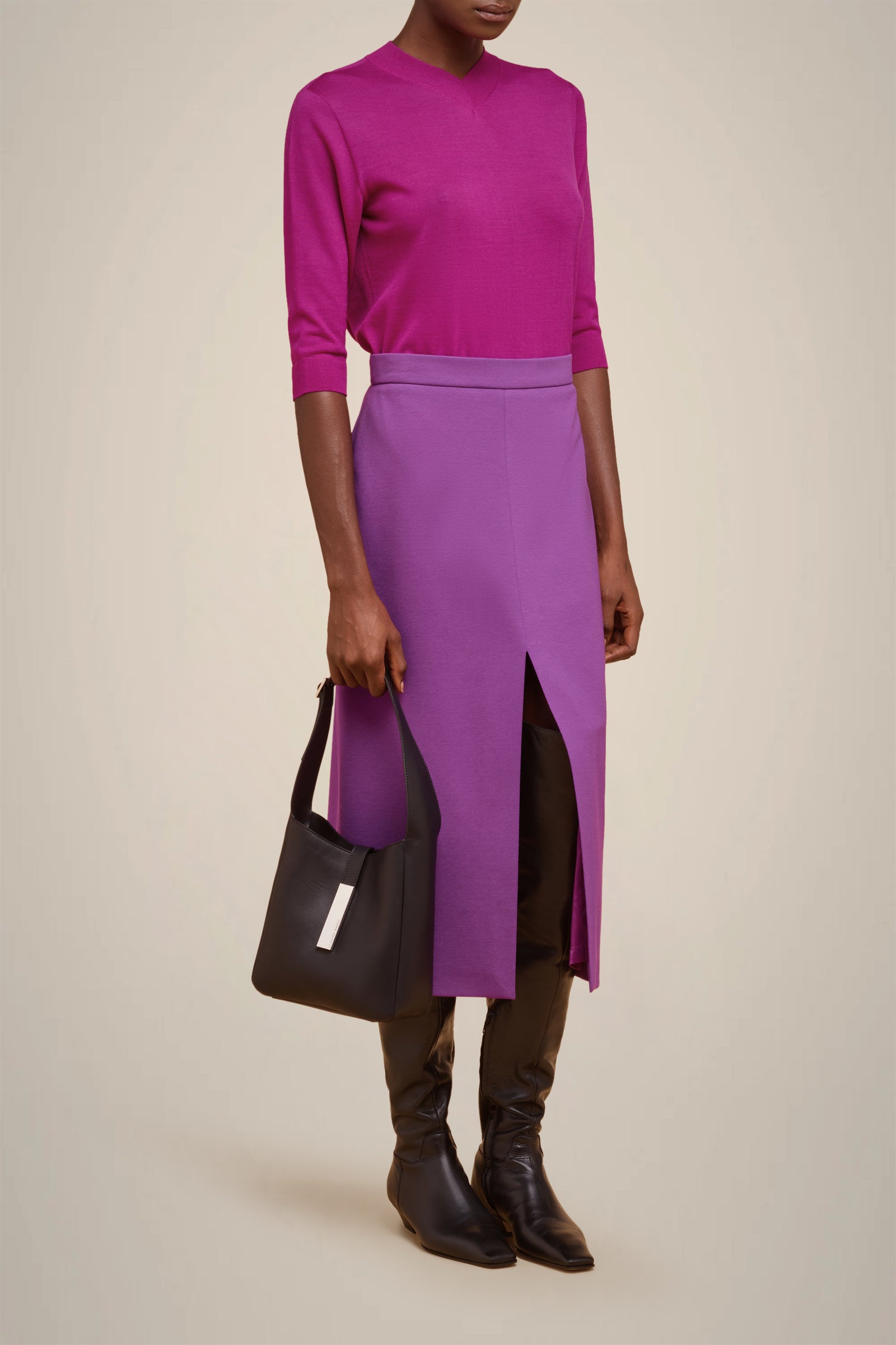 MAGLIA CON SCOLLO V