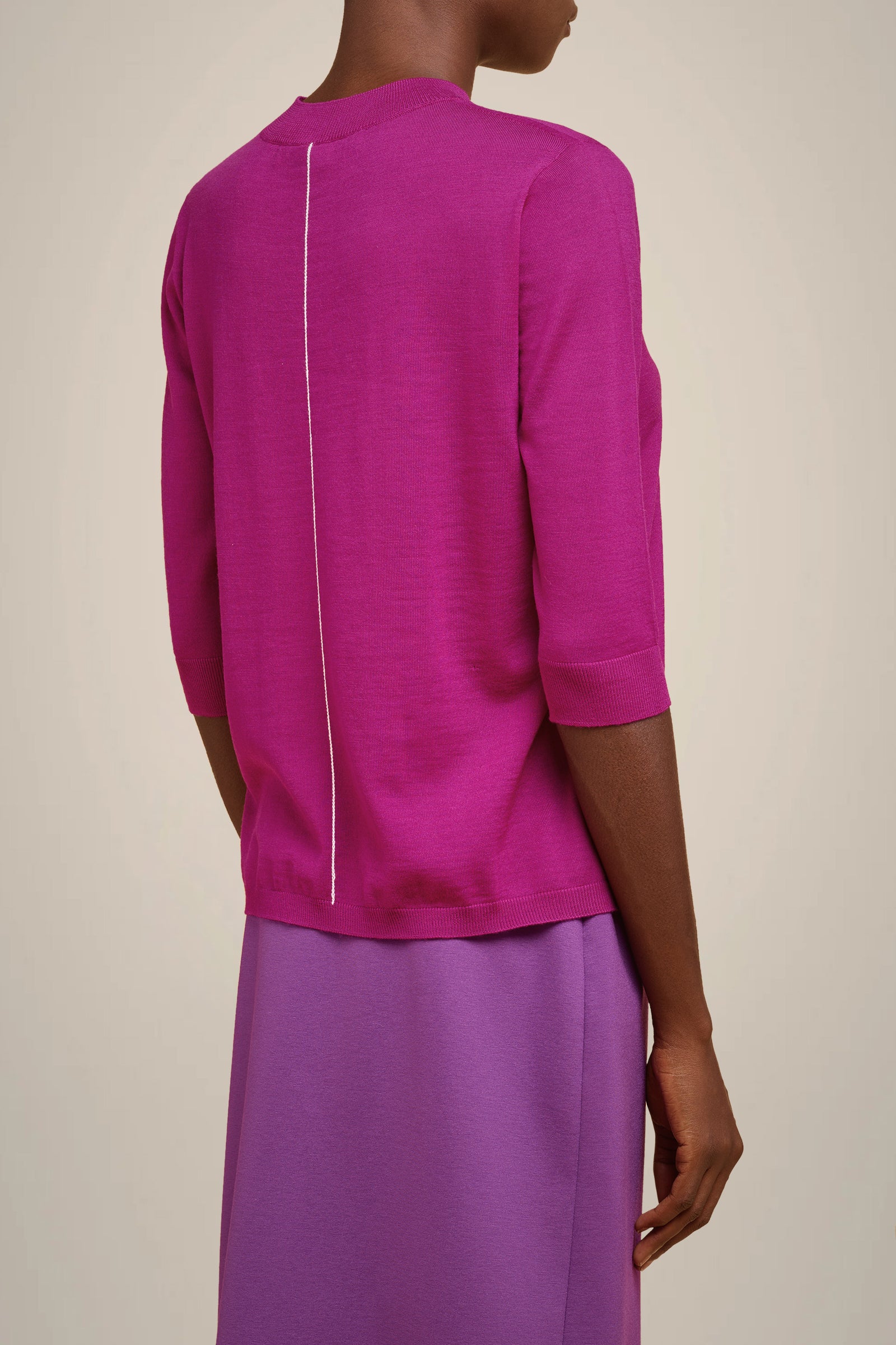 MAGLIA CON SCOLLO V