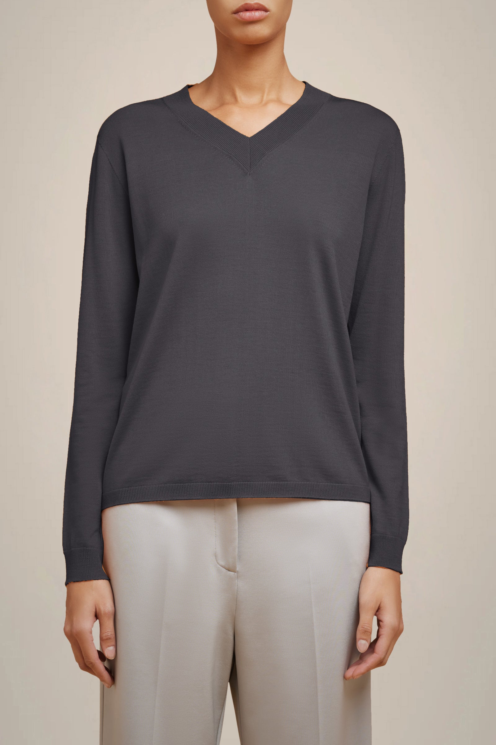 MAGLIA SCOLLO A V