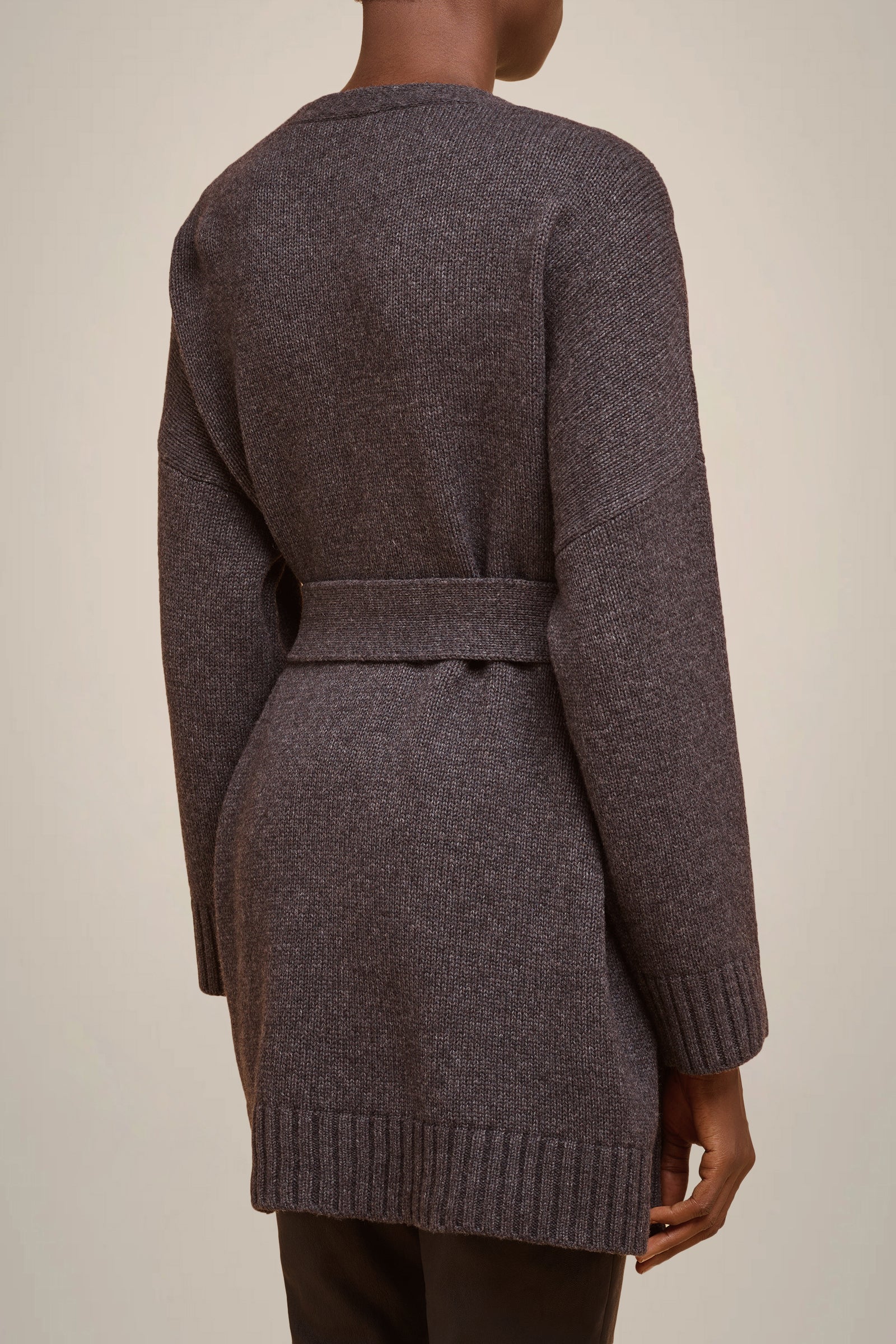 CARDIGAN CON CINTURA