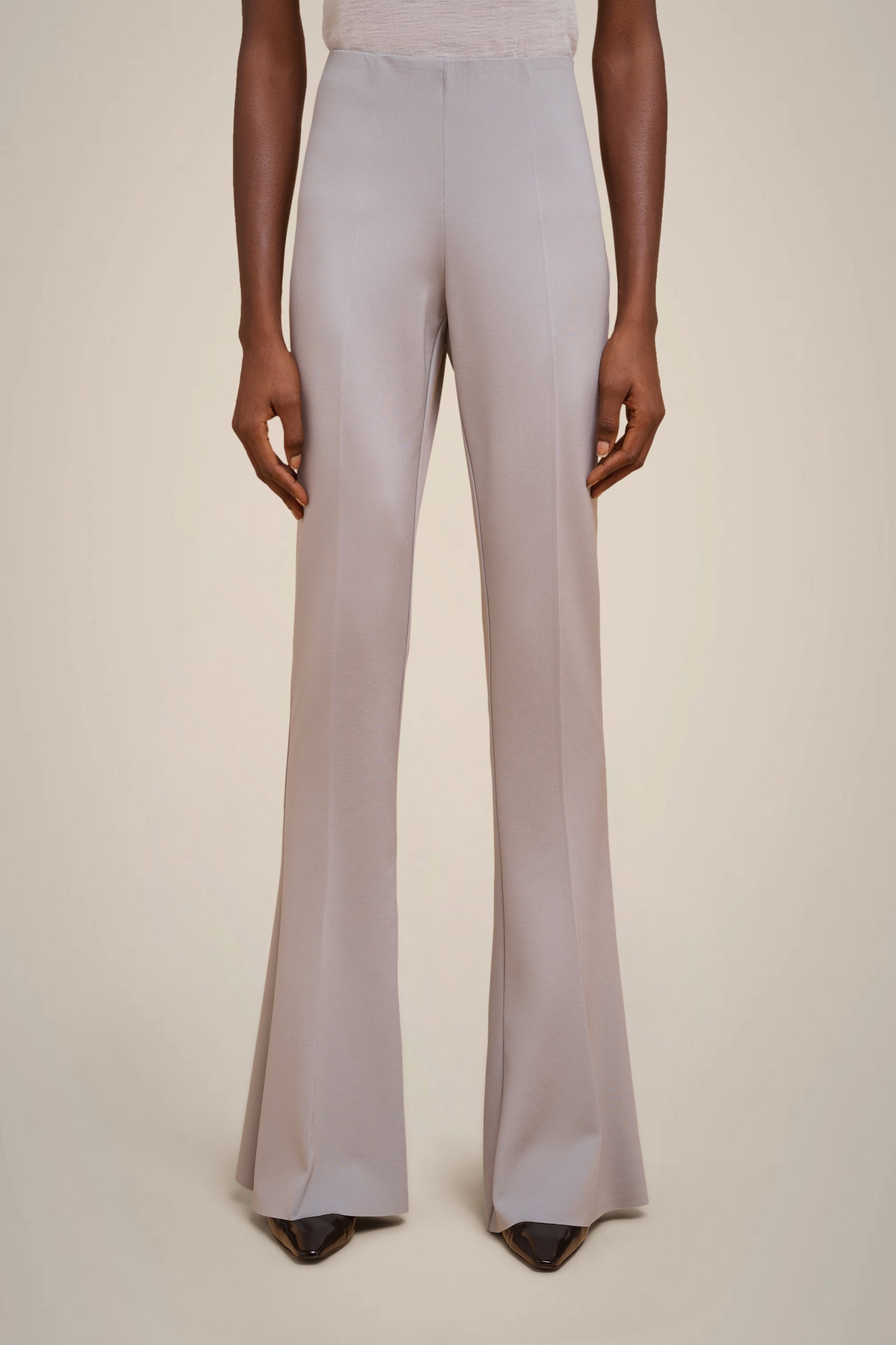 MILANO STITCH FLARED TROUSERS