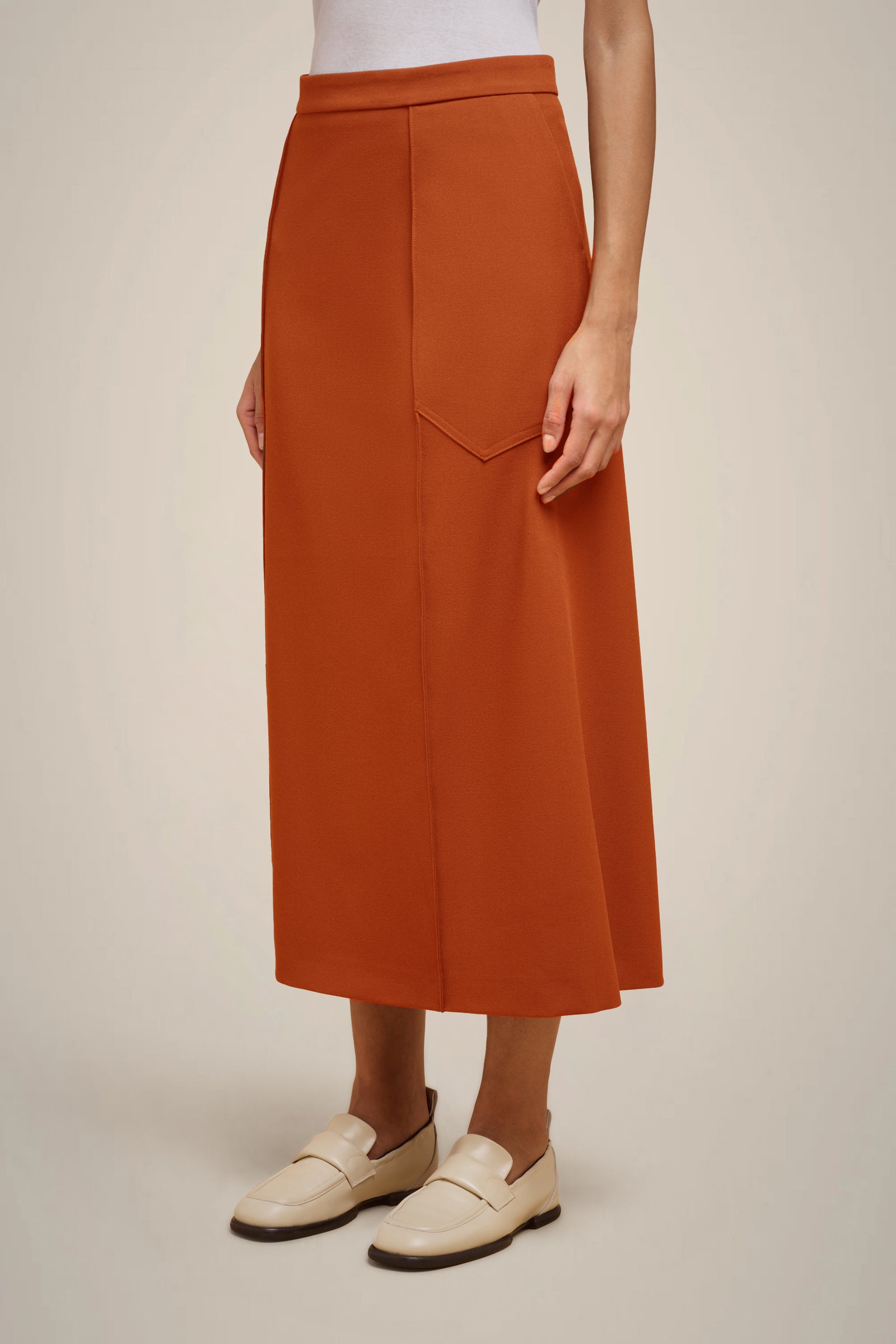MILANO STITCH LONG SKIRT