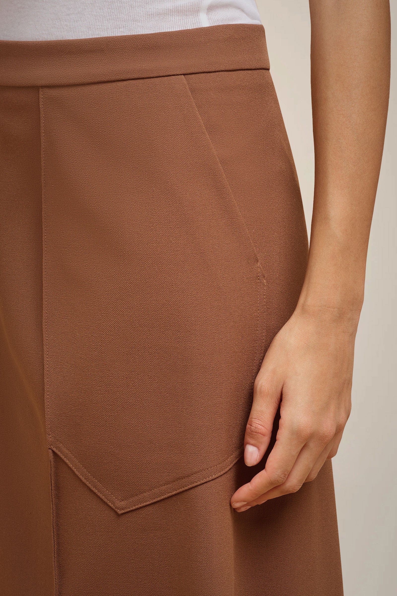 MILANO STITCH LONG SKIRT