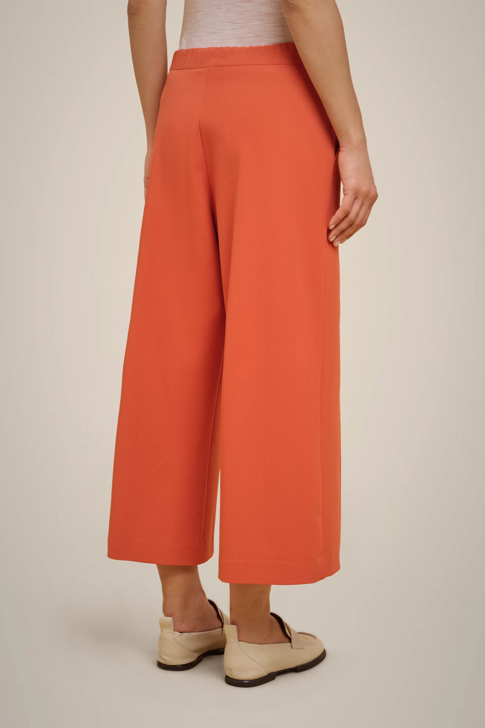 MILANO STITCH CROPPED TROUSERS