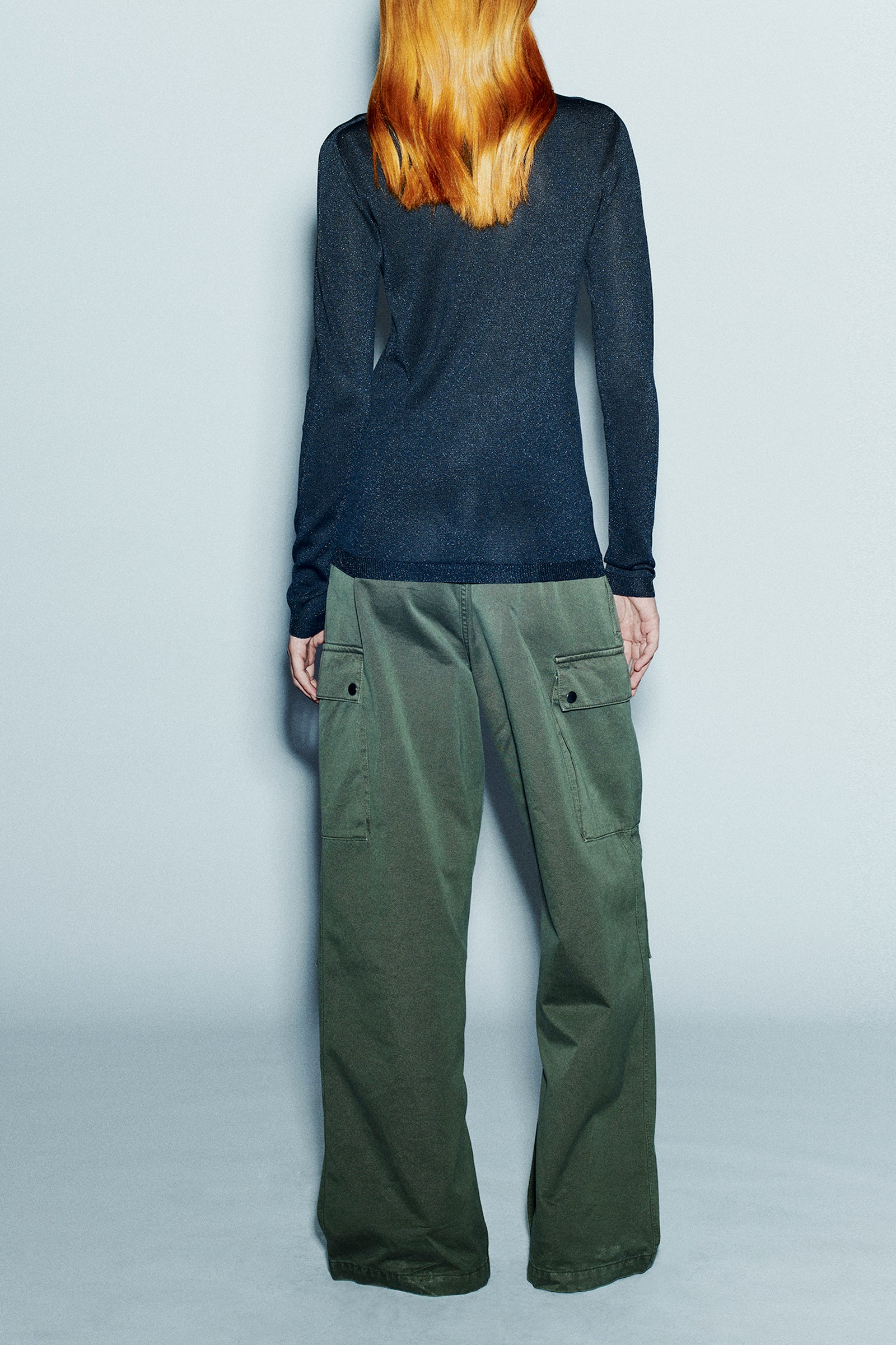 MAGLIA IN LUREX DETTAGLI CUT OUT