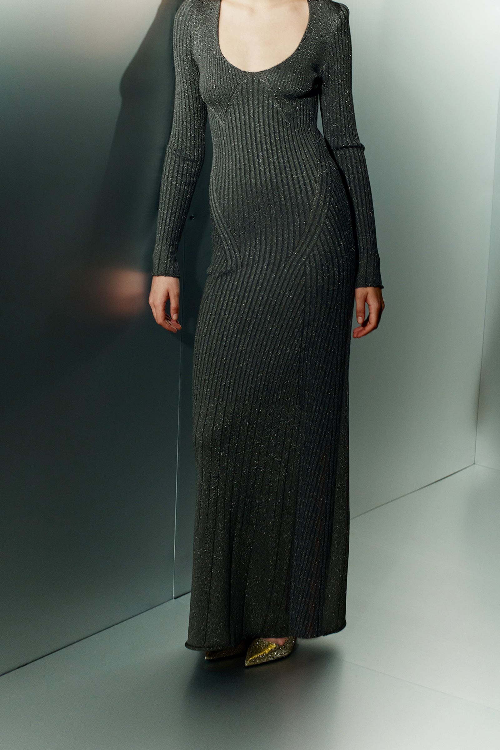 ABITO LUNGO IN LUREX