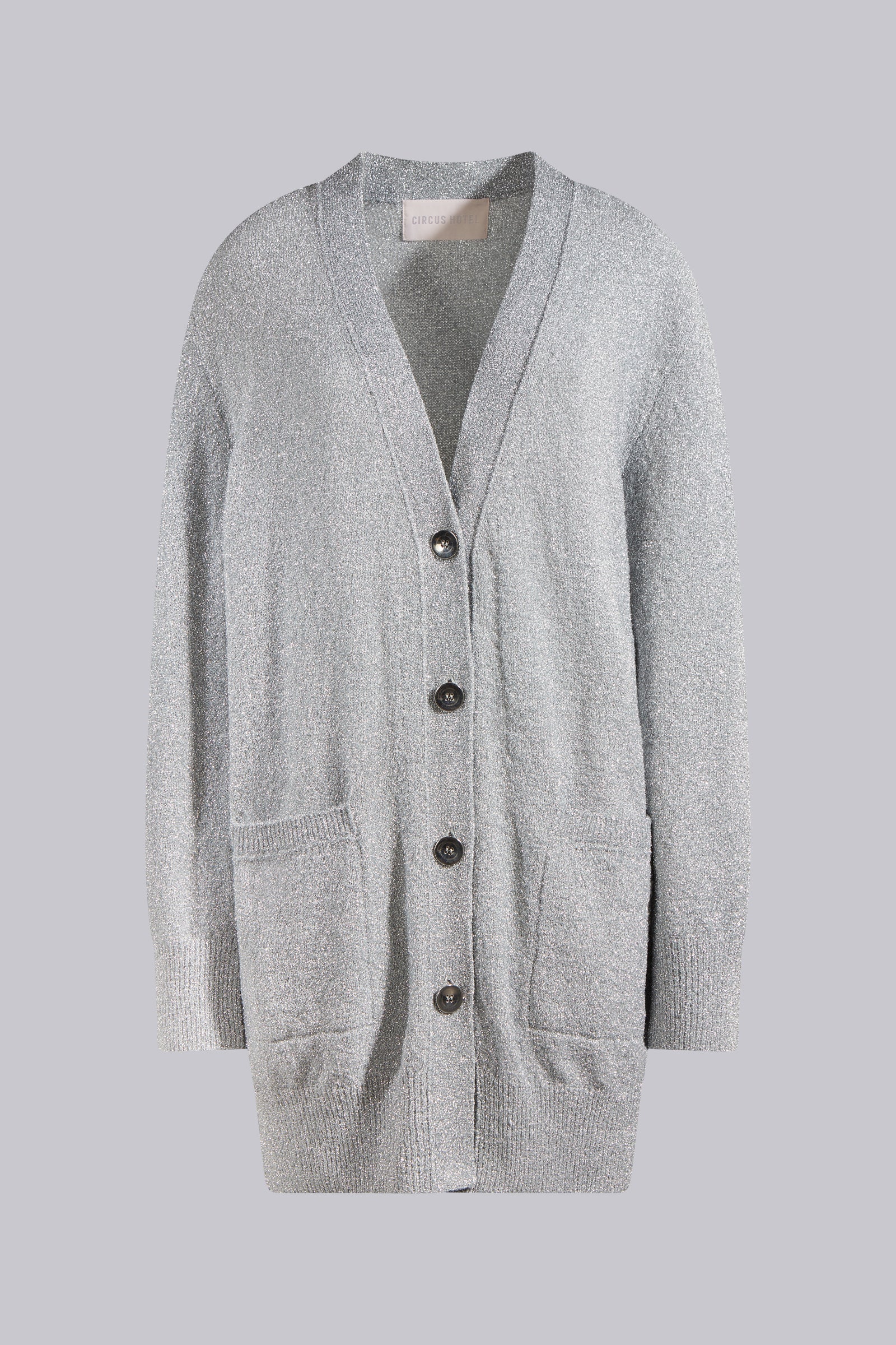 CARDIGAN IN LAMÉ