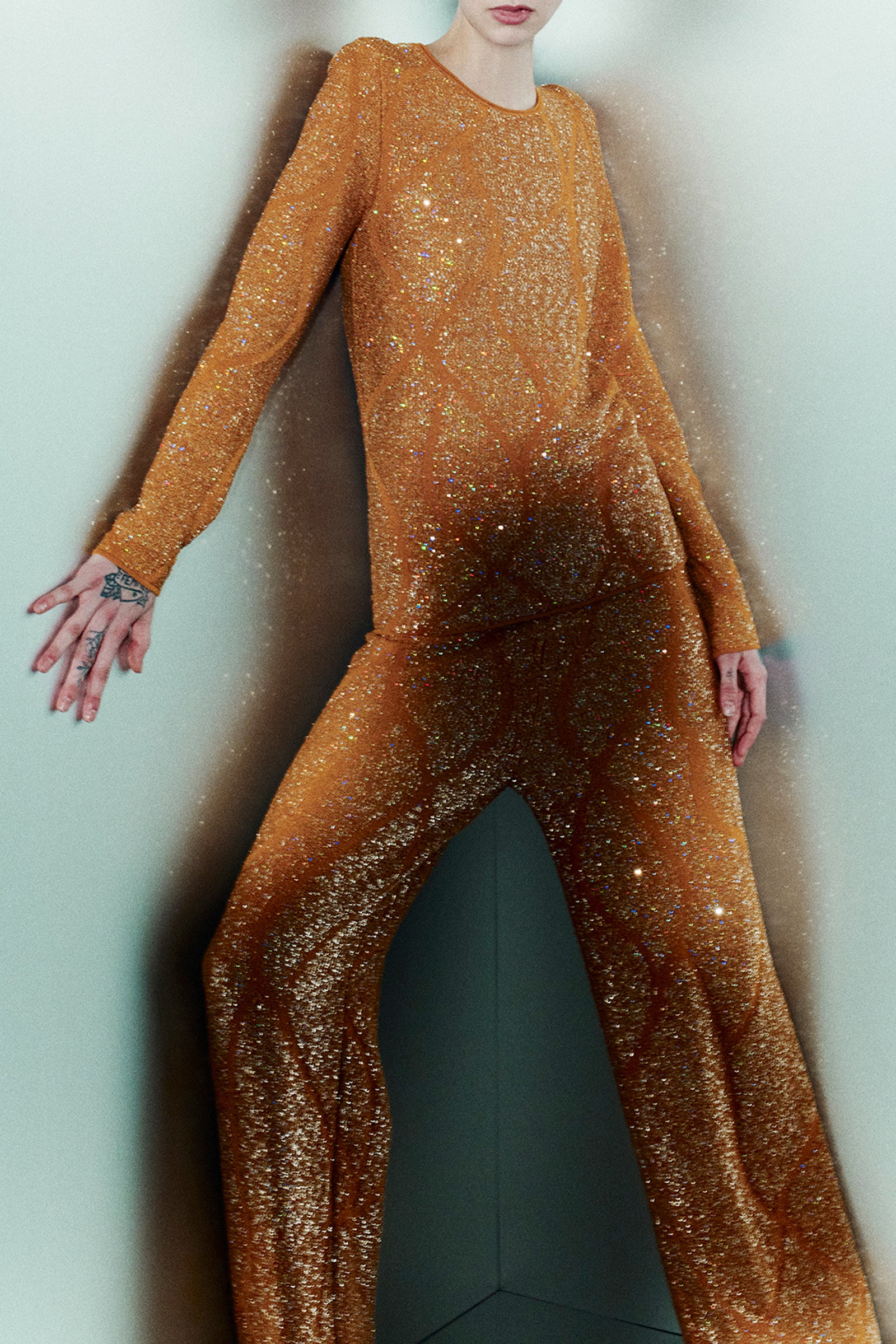 MAGLIA JACQUARD DISEGNO ONDE
