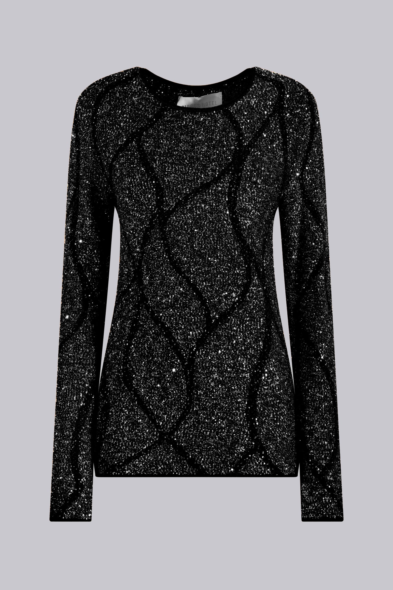 MAGLIA JACQUARD DISEGNO ONDE