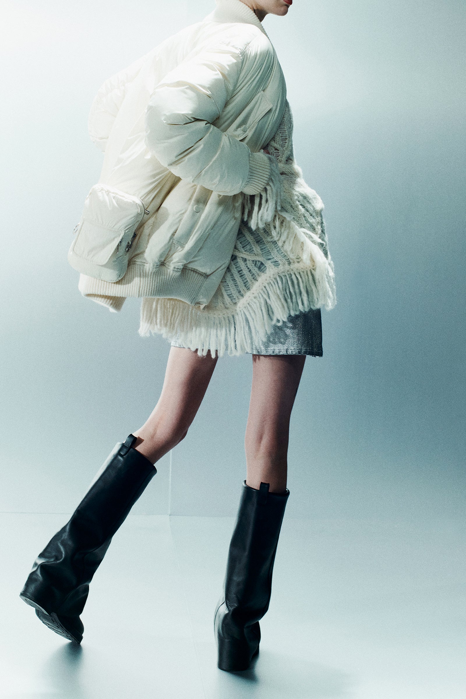 BOMBER OVERSIZE IN NYLON