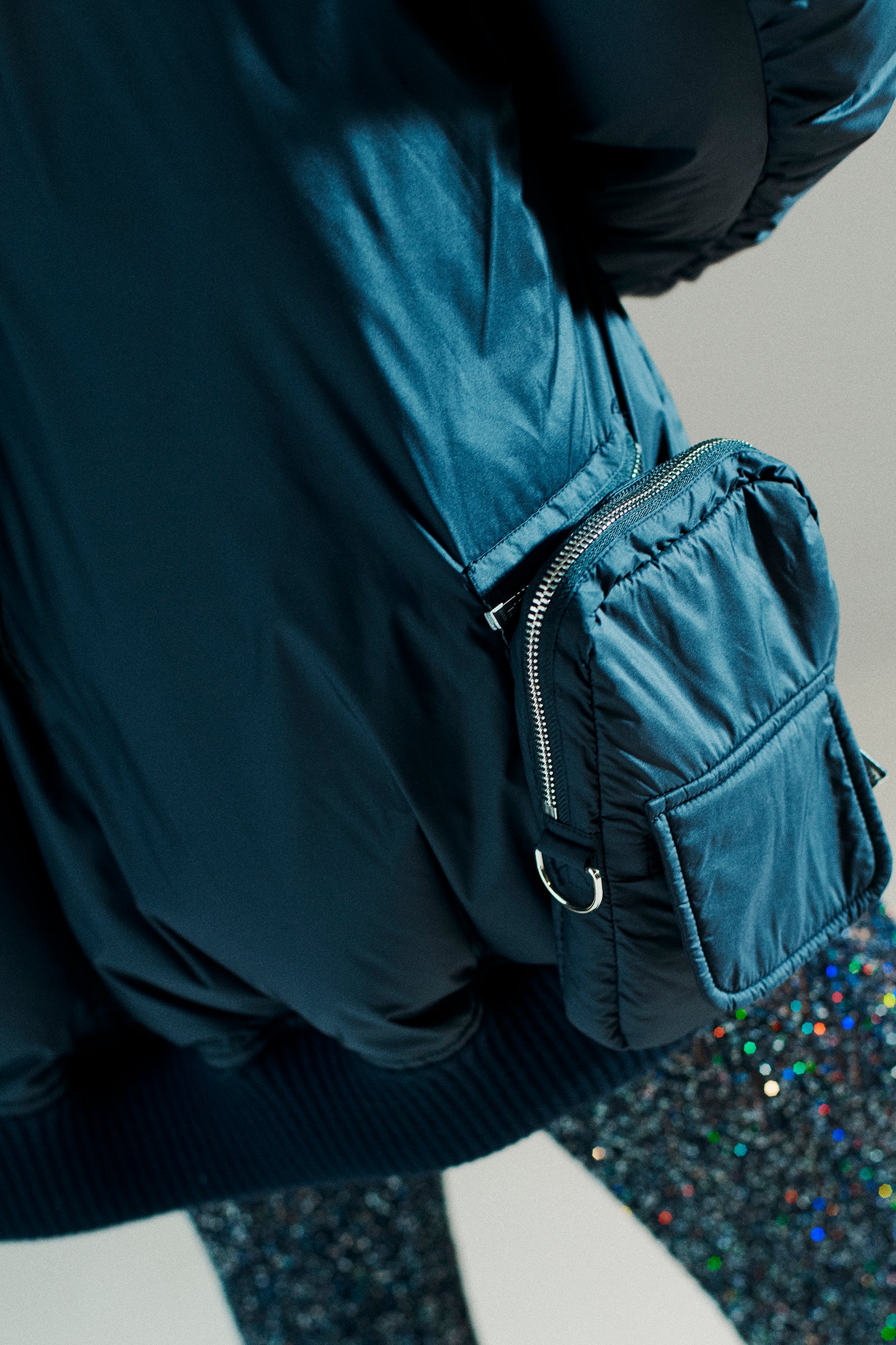 BOMBER OVERSIZE IN NYLON