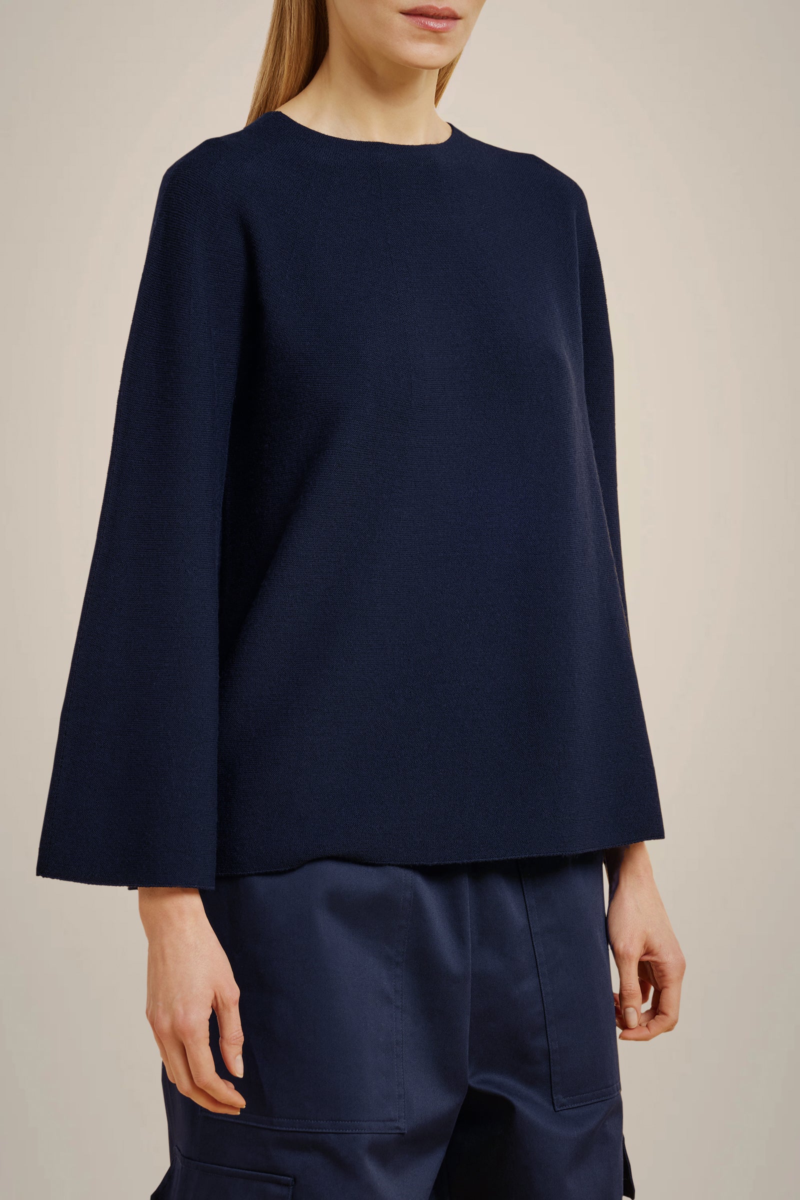 MAGLIA GIROCOLLO IN LANA MERINOS
