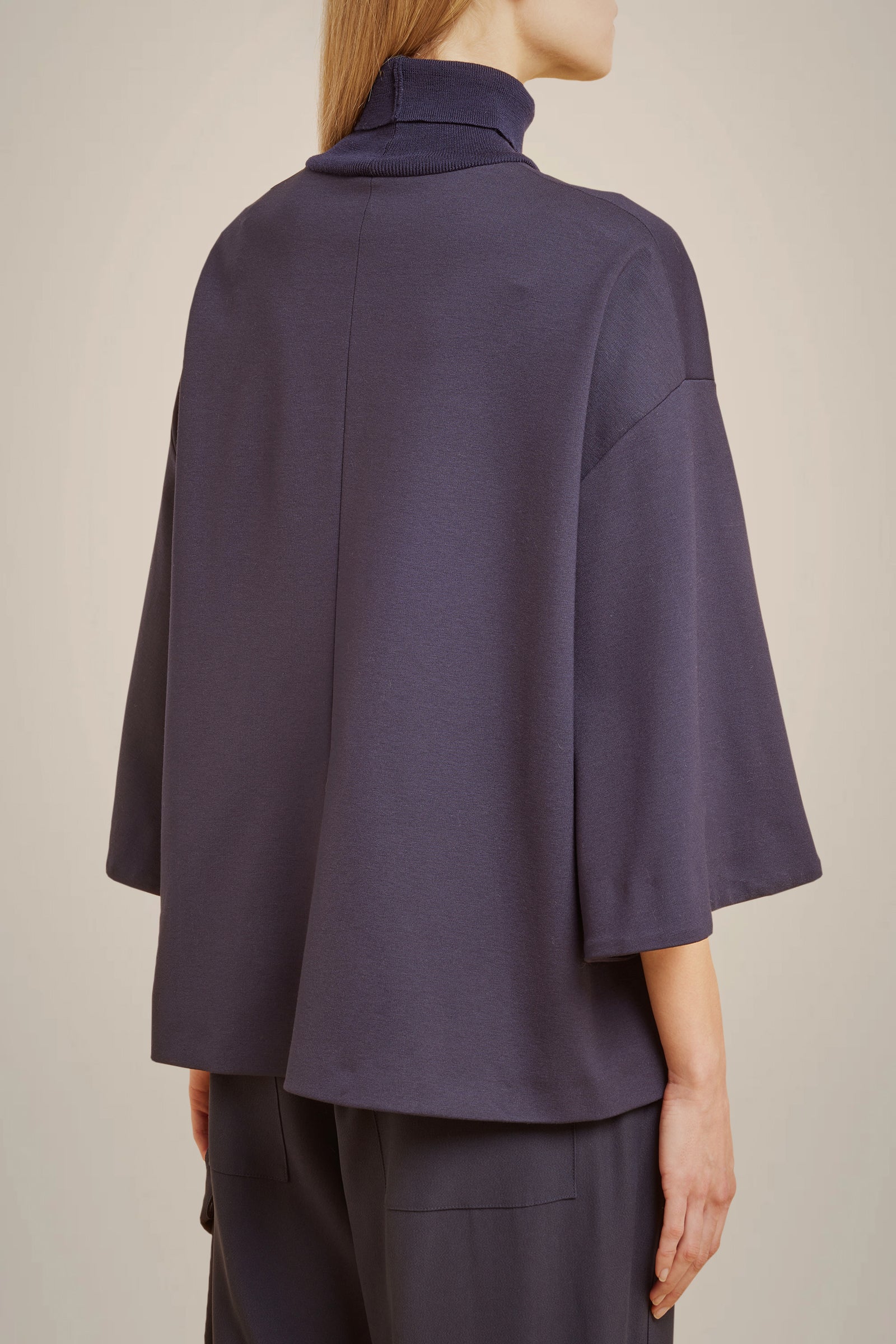 HIGH NECK BLOUSE