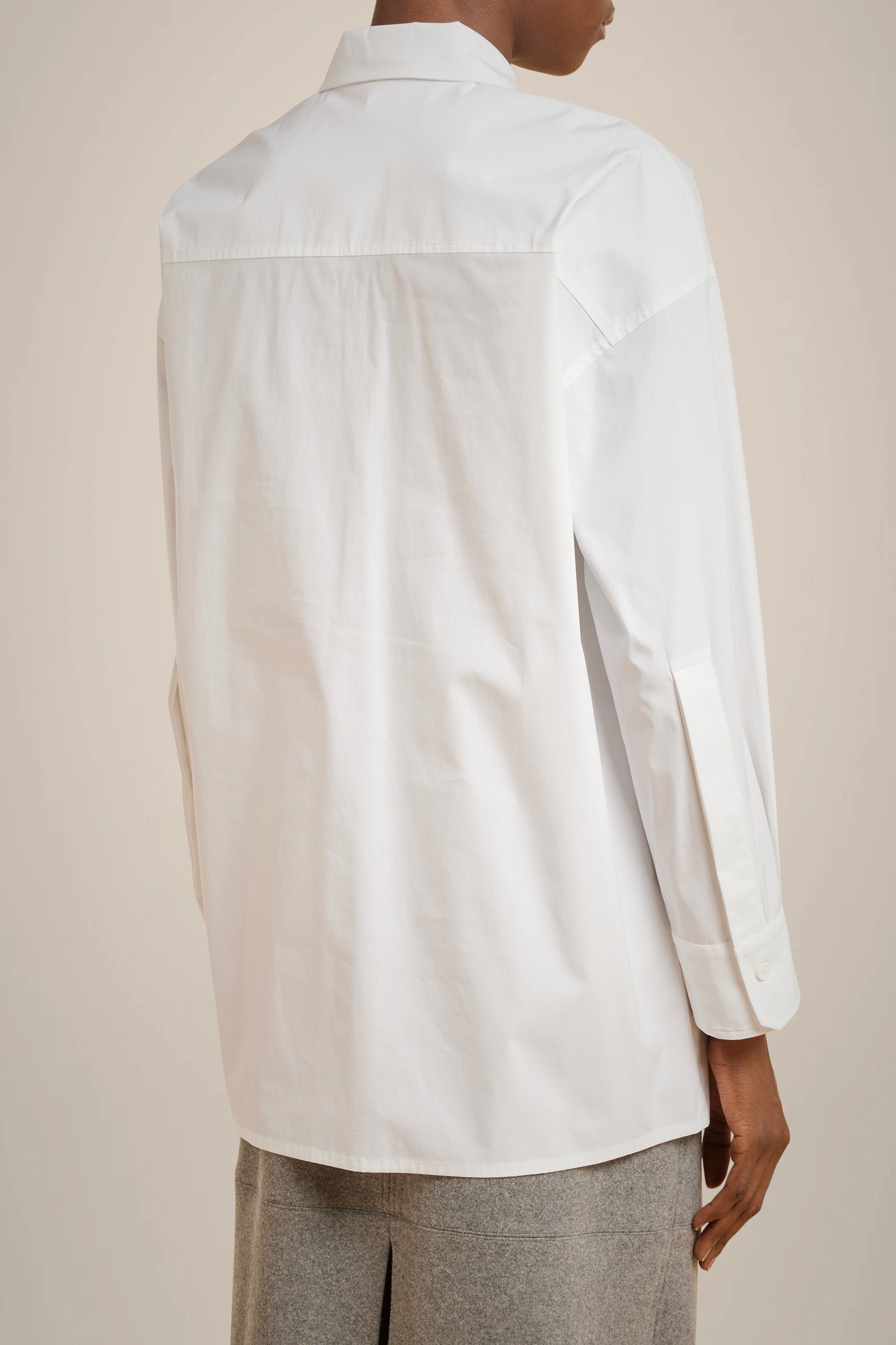 BELTED SHIRT