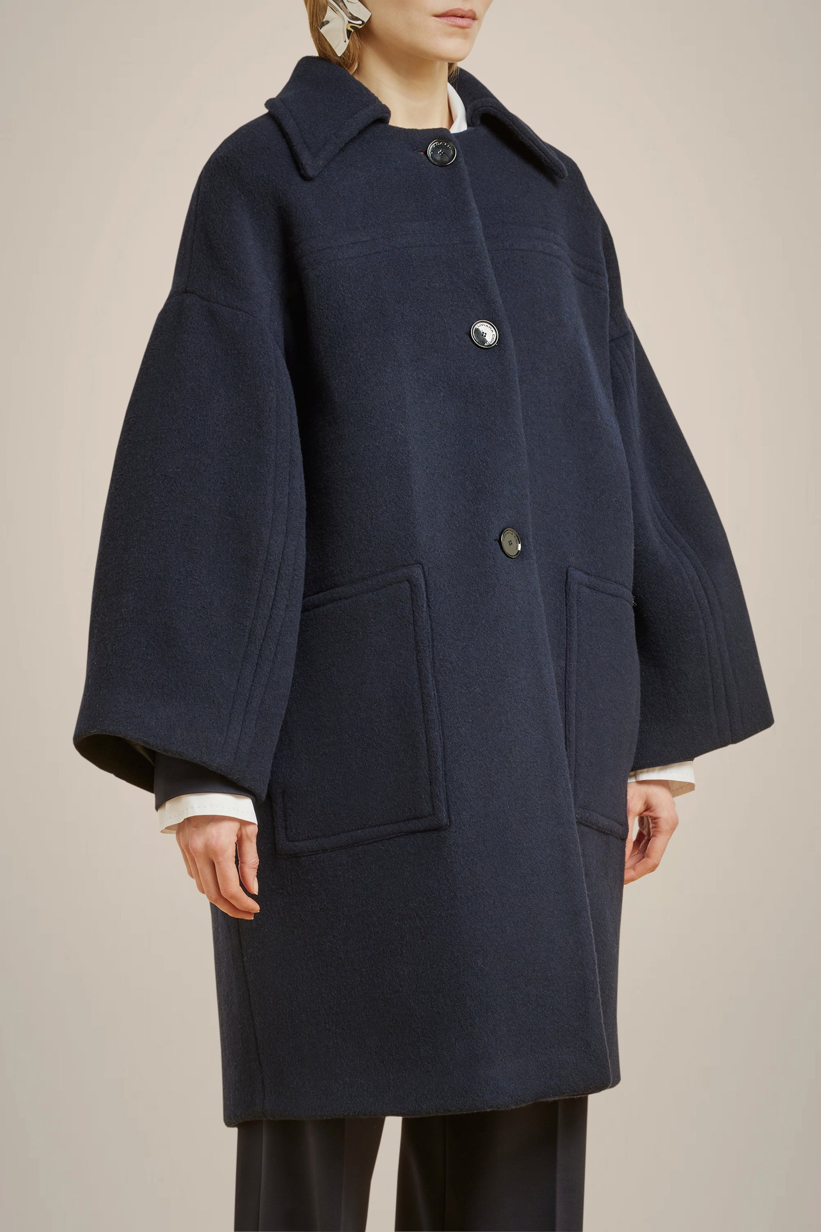 CAPPOTTO IN PANNO 100% CASHMERE