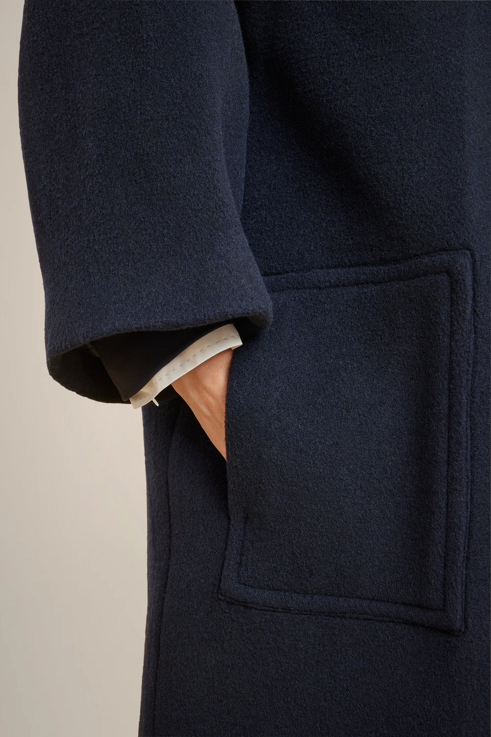 CAPPOTTO IN PANNO 100% CASHMERE