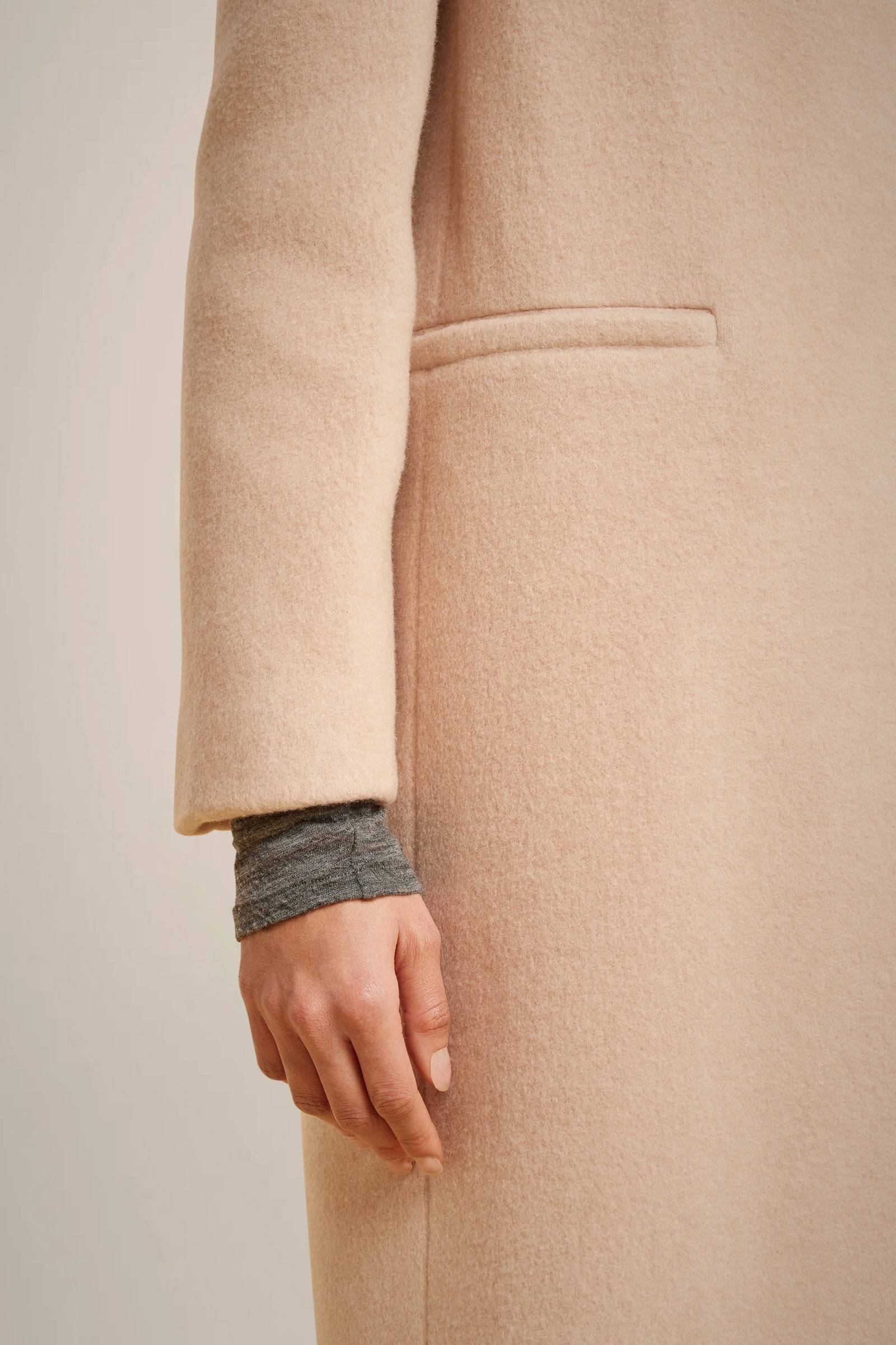 CAPPOTTO IN PANNO 100% CASHMERE