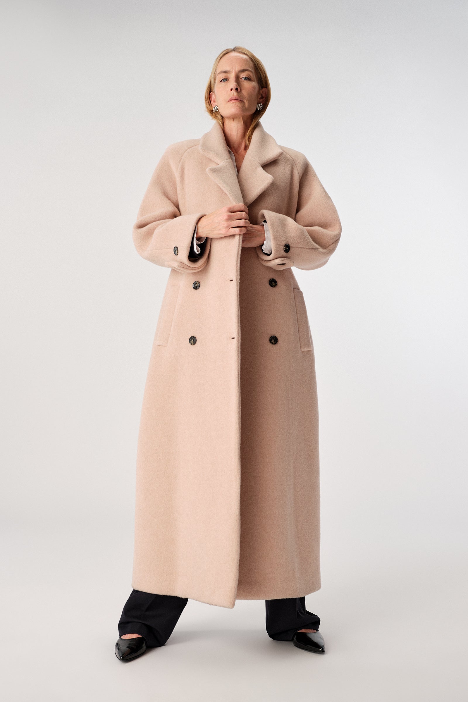 CAPPOTTO IN PANNO 100% CASHMERE