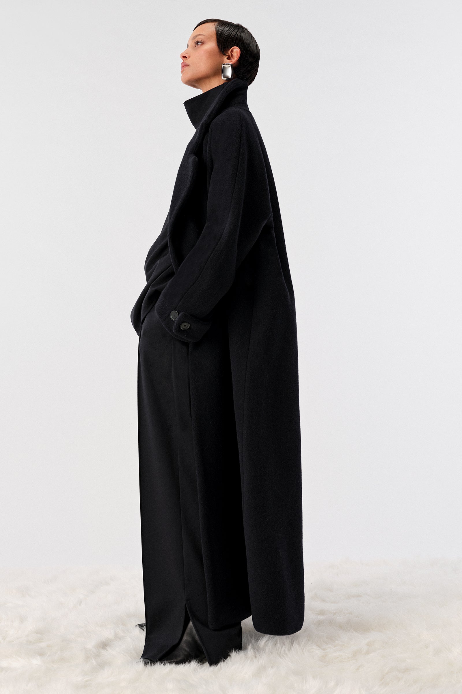 CAPPOTTO IN PANNO 100% CASHMERE
