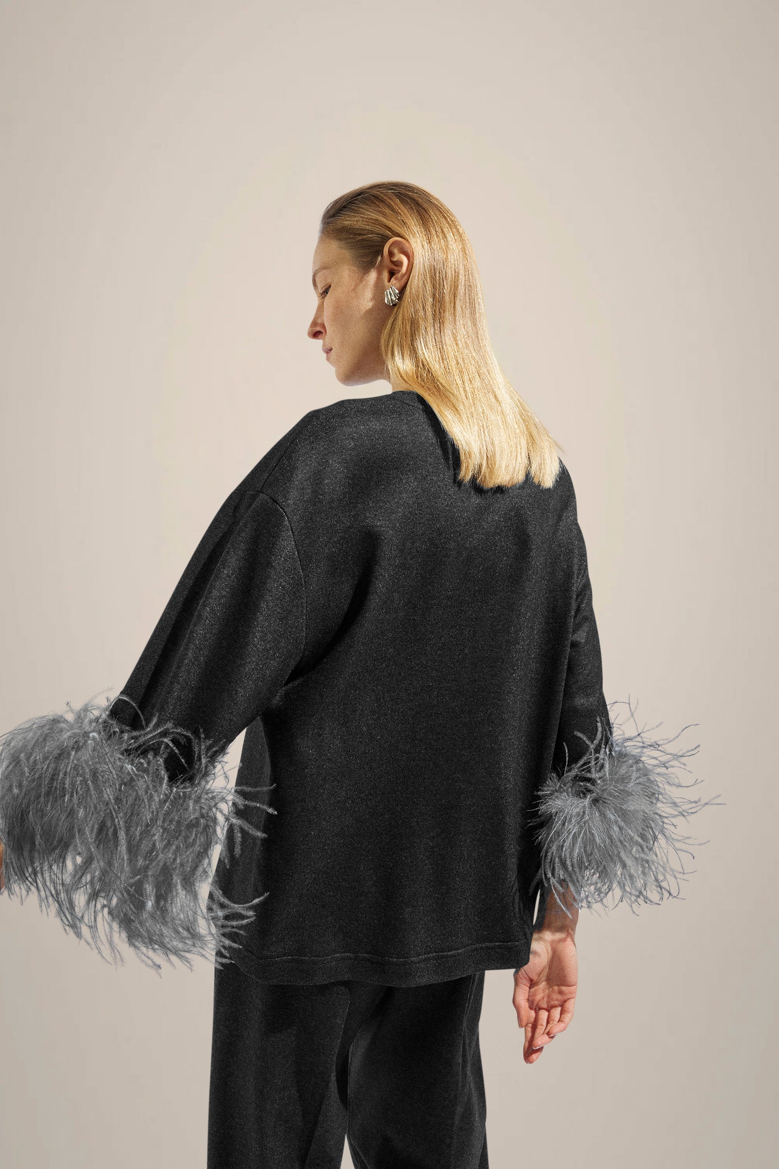 BLUSA CON PIUME