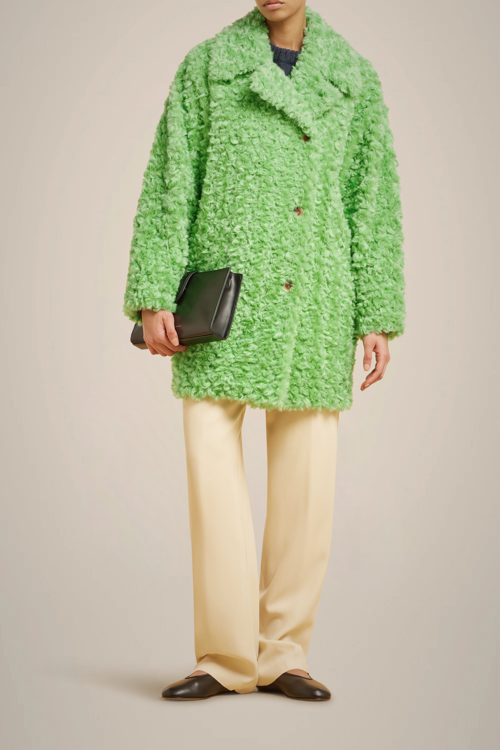 CAPPOTTO ECO PELLICCIA