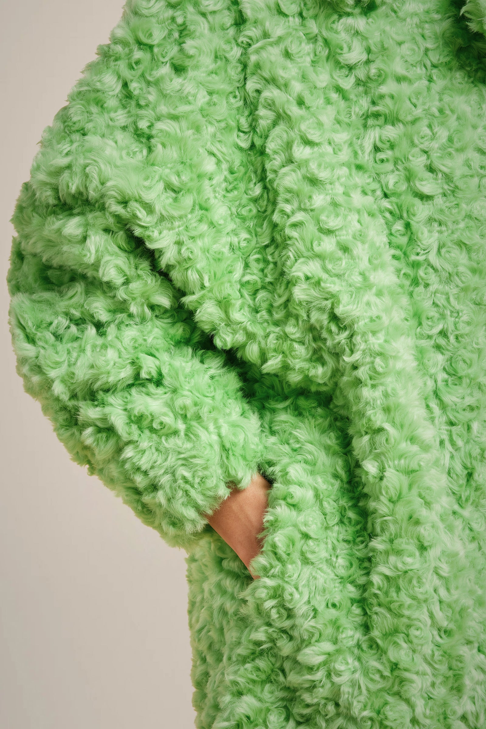 CAPPOTTO ECO PELLICCIA
